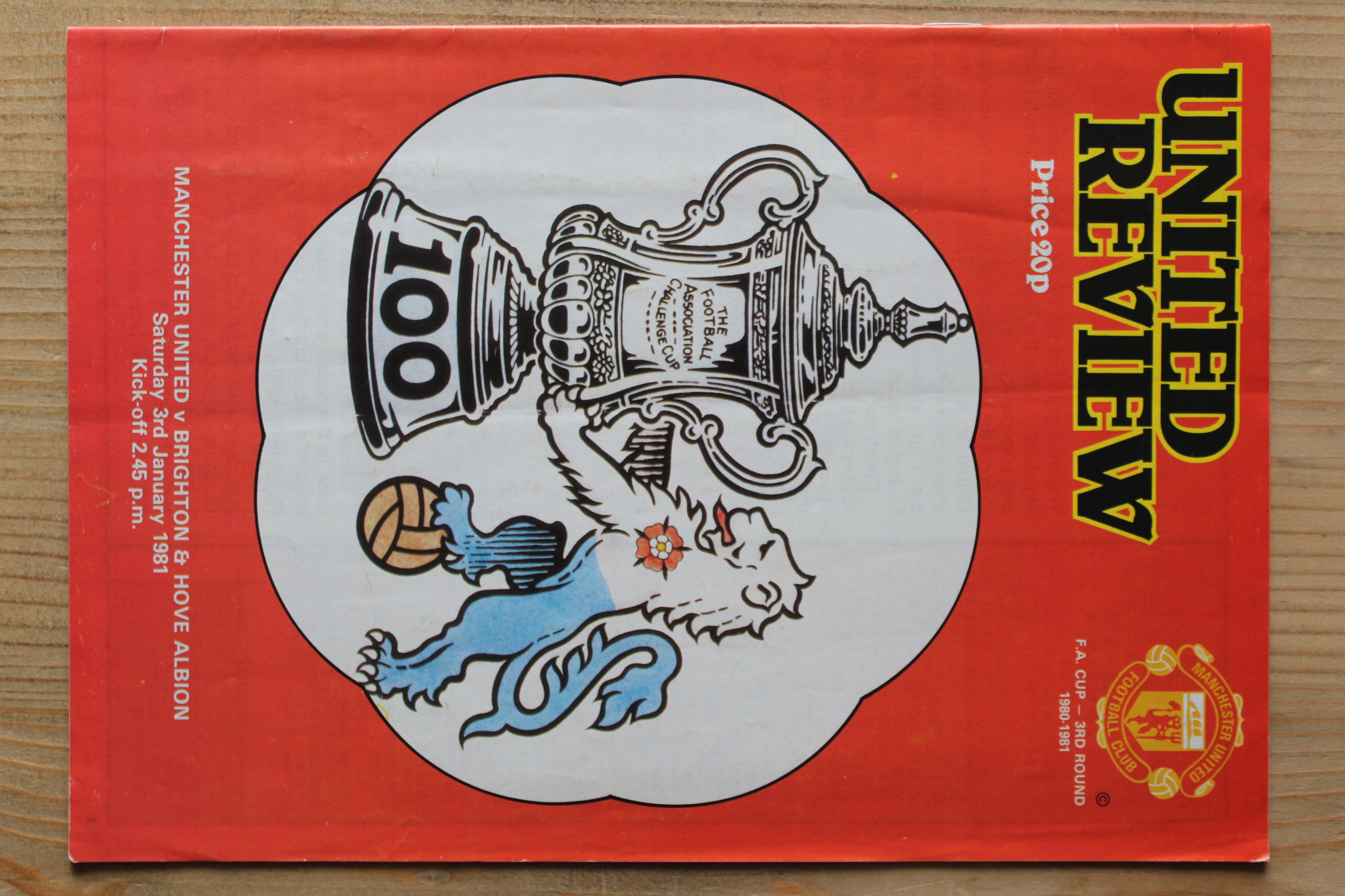 Manchester United FC v Brighton & Hove Albion FC