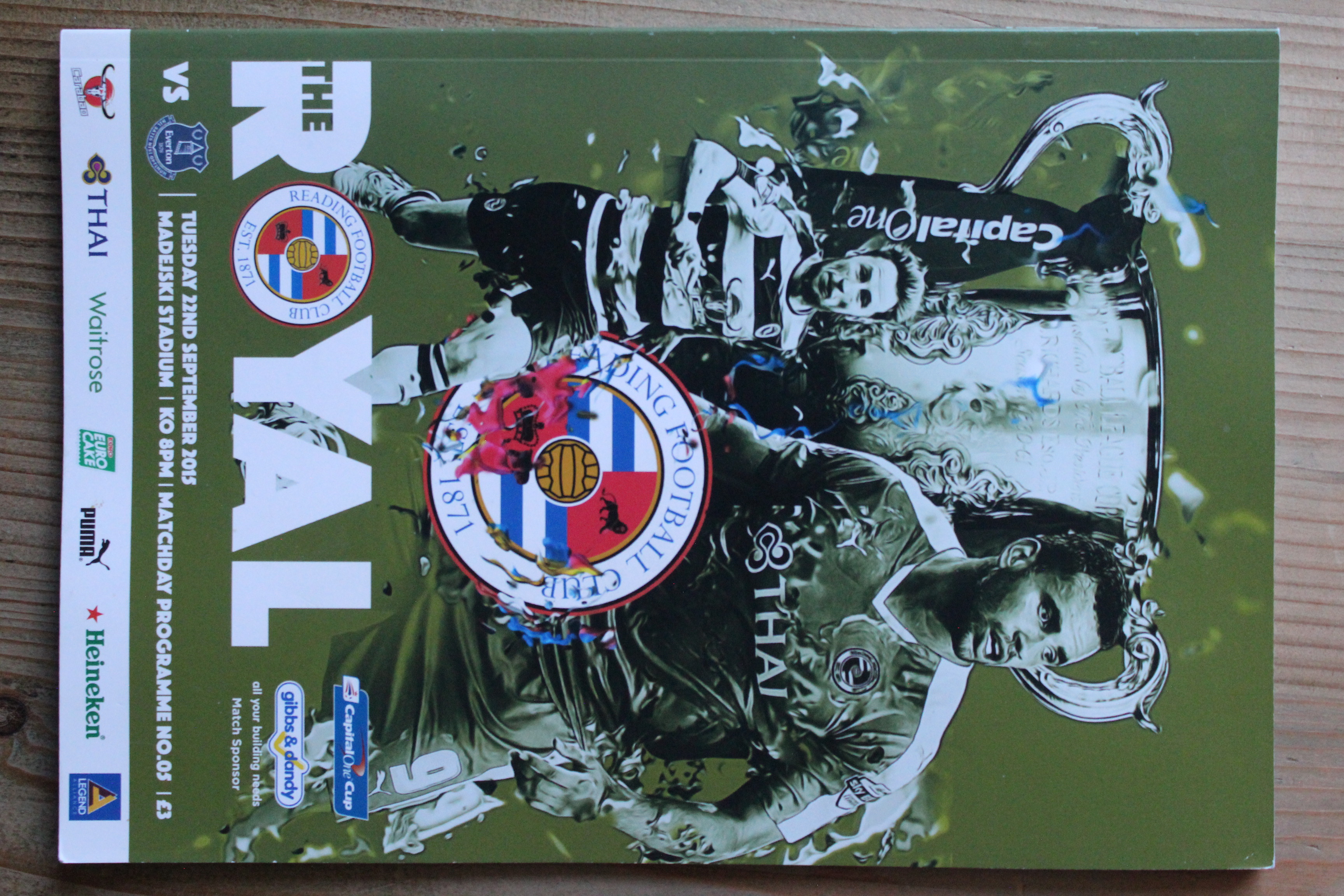 Reading FC v Everton FC