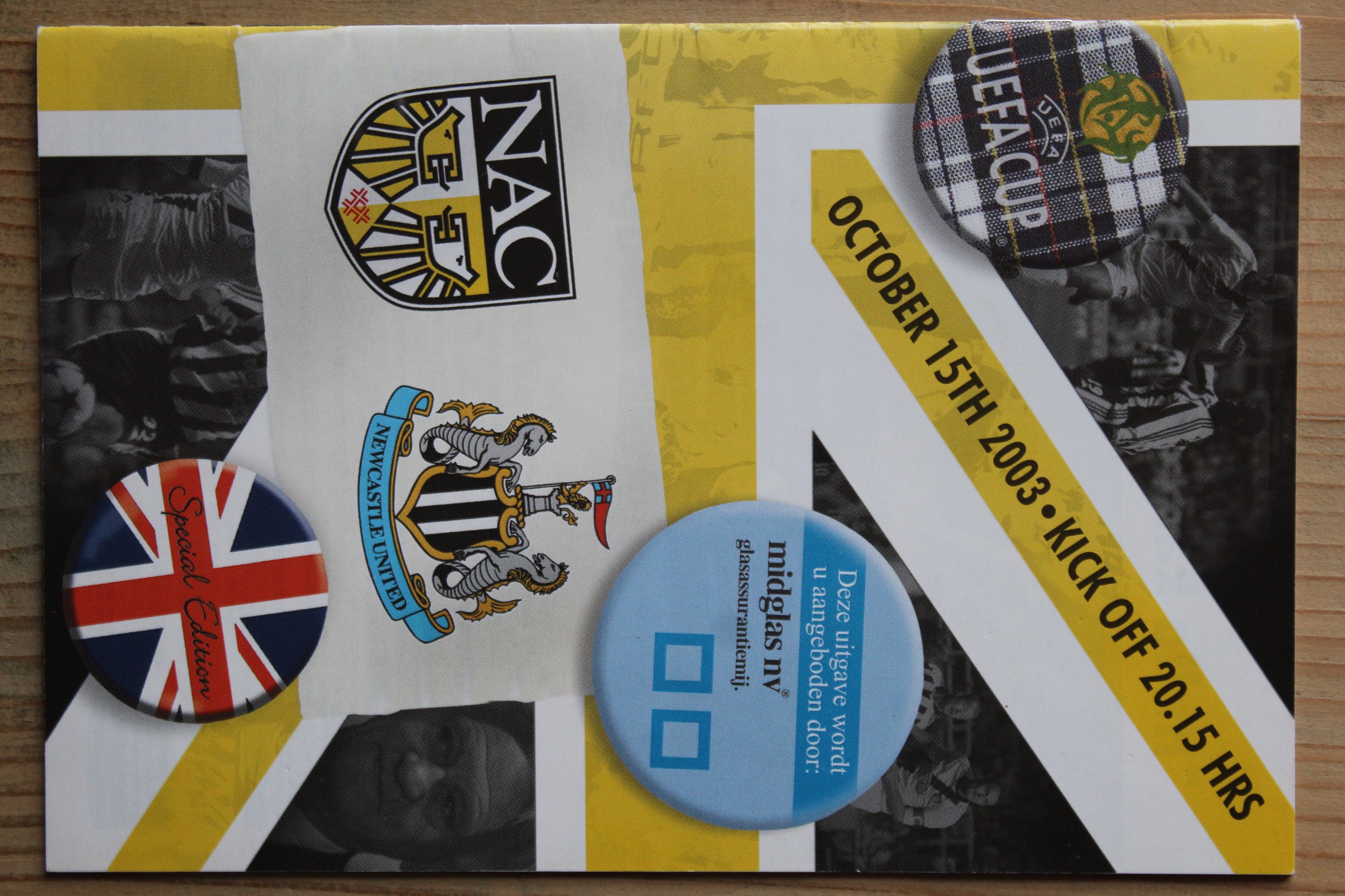 NAC Breda v Newcastle United FC