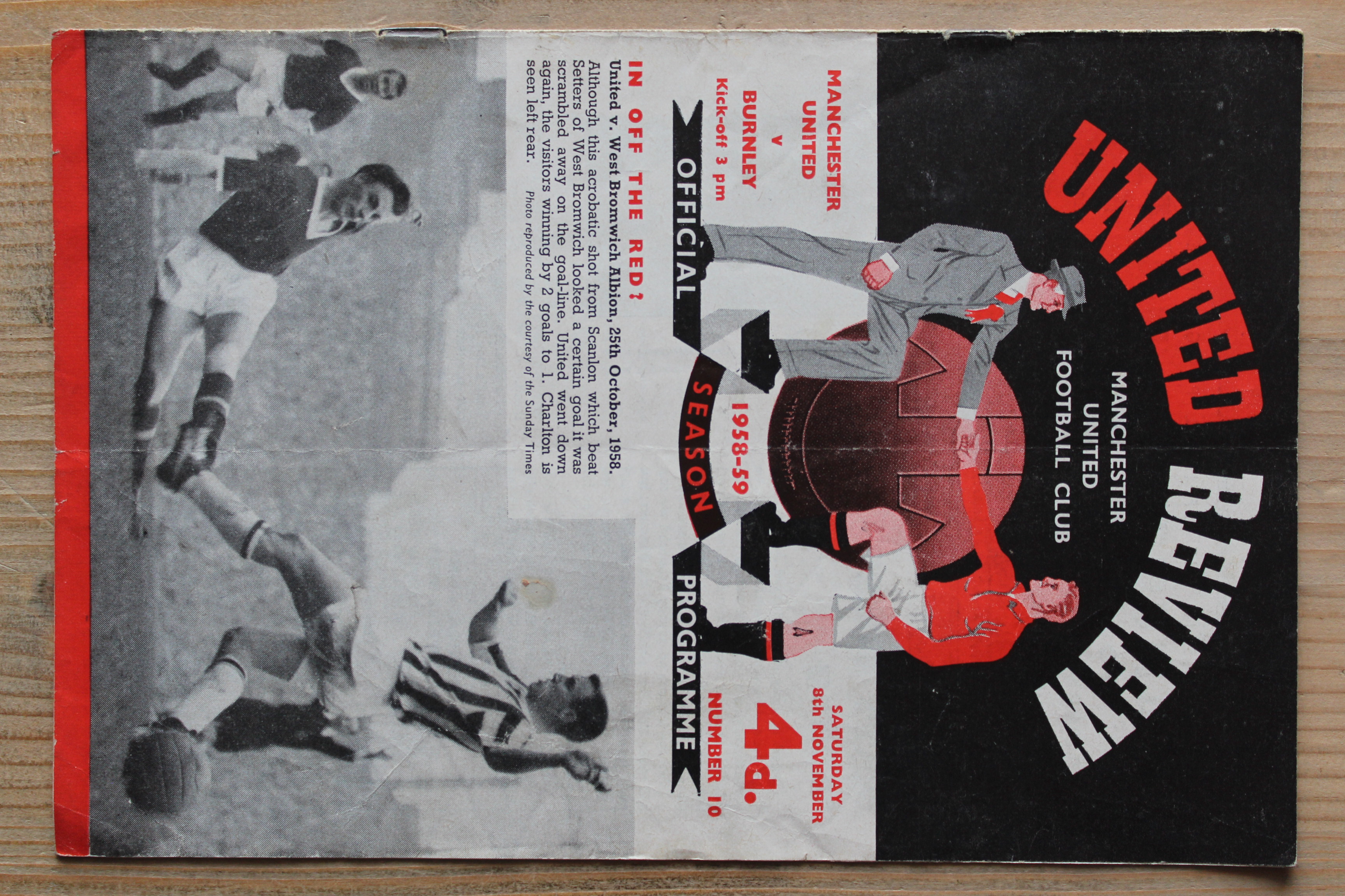Manchester United FC v Burnley FC