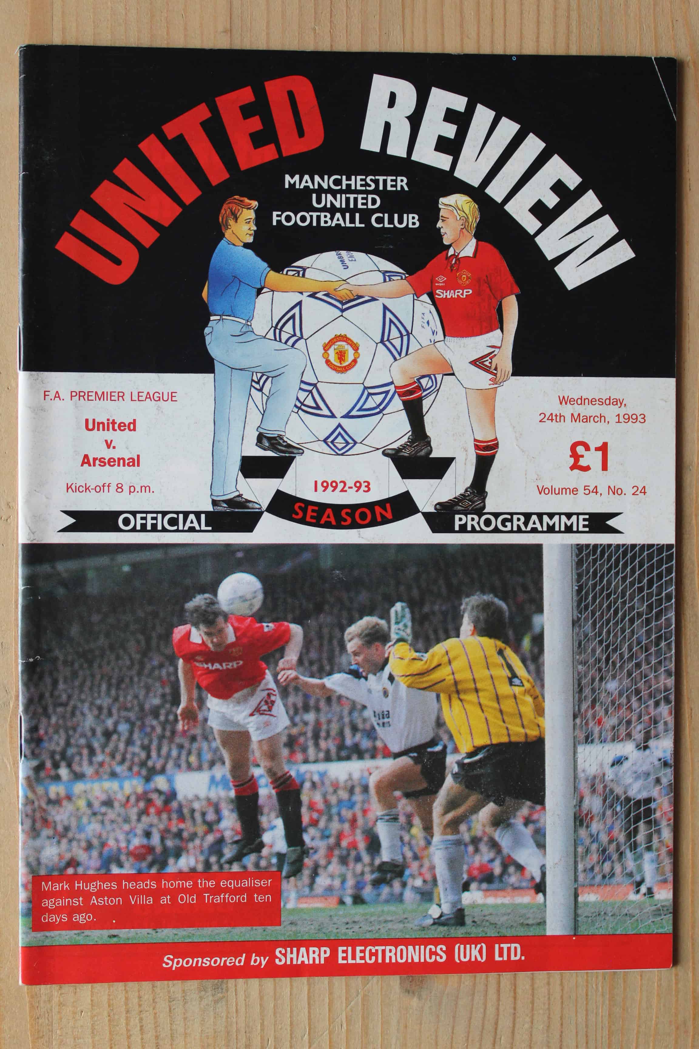 Manchester United FC v Arsenal FC