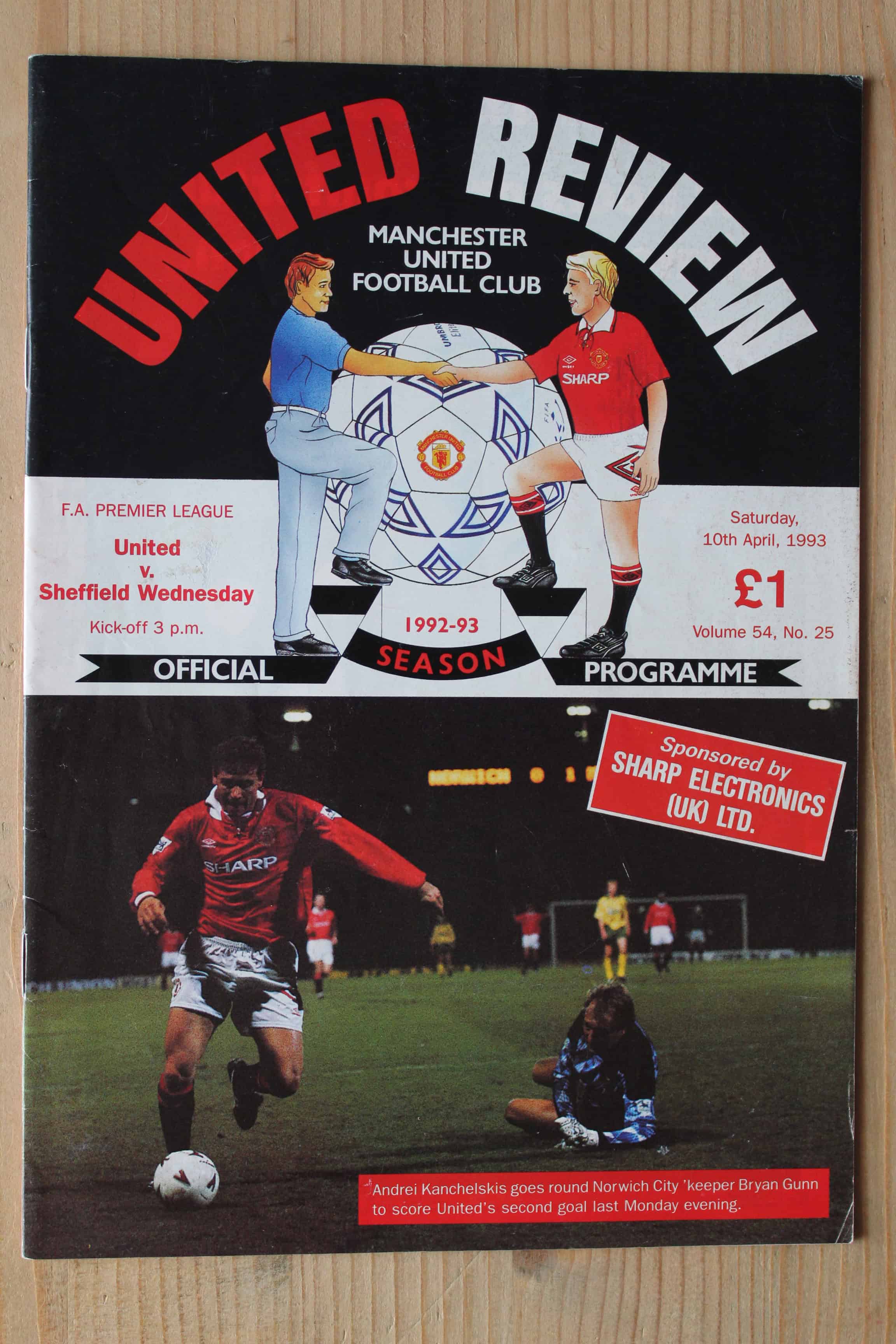Manchester United FC v Sheffield Wednesday FC 