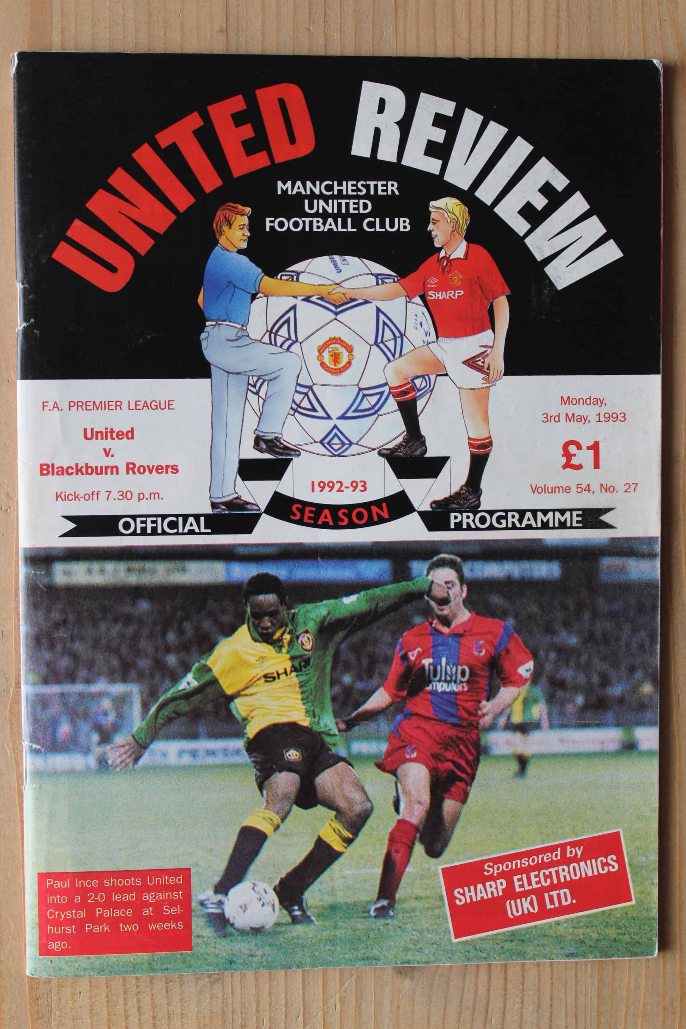 Manchester United FC v Blackburn Rovers FC