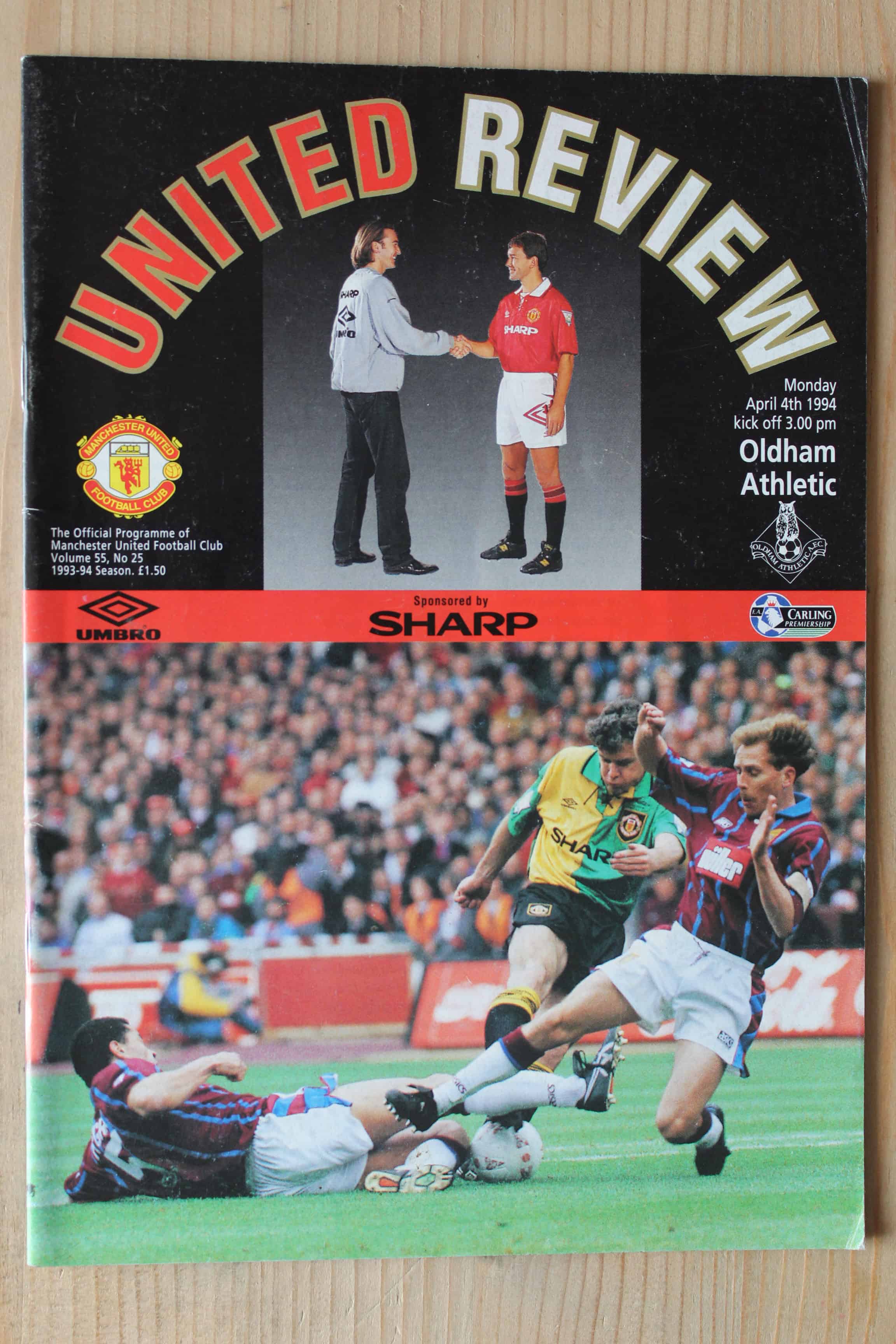 Manchester United FC v Oldham Athletic FC