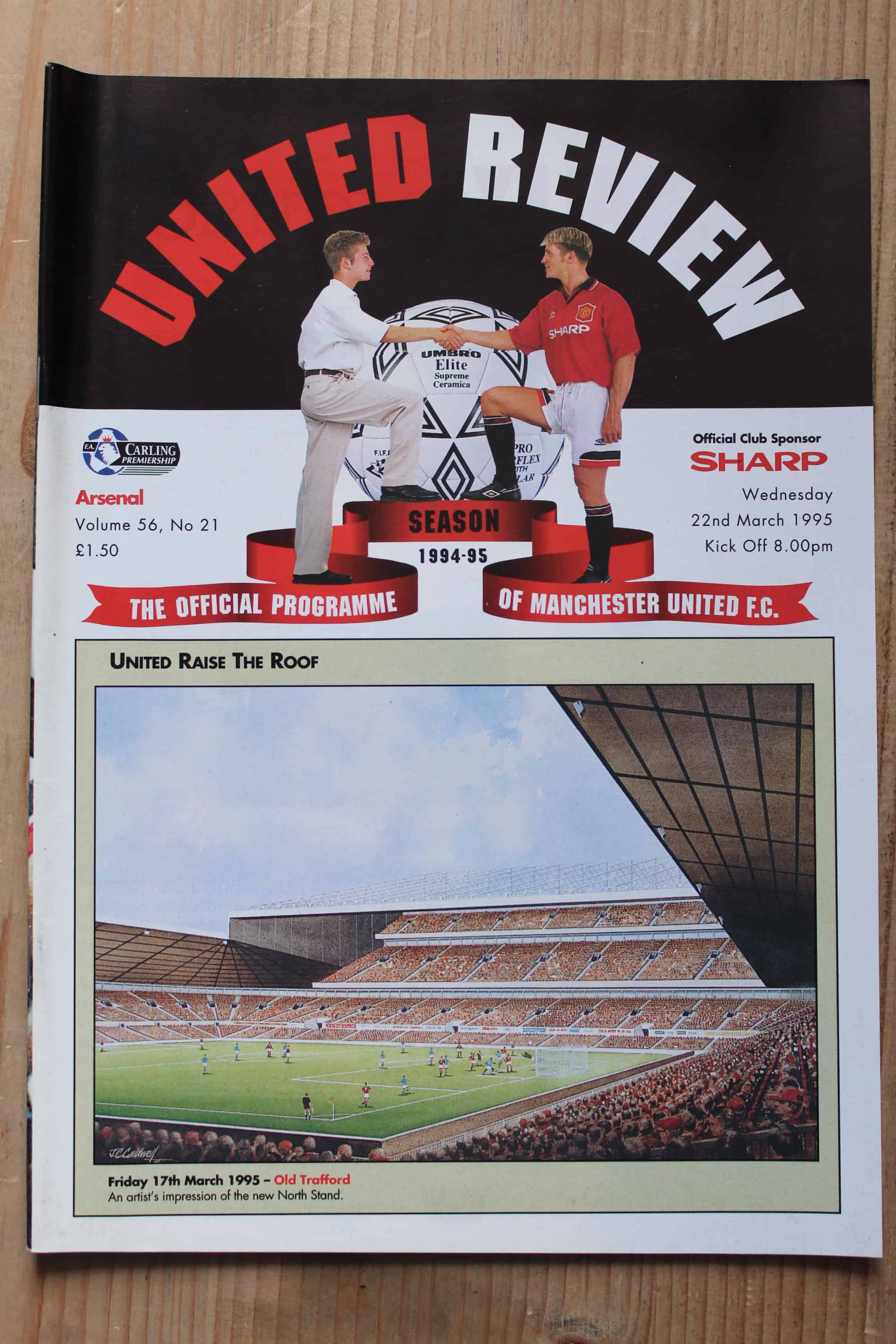 Manchester United FC v Arsenal FC