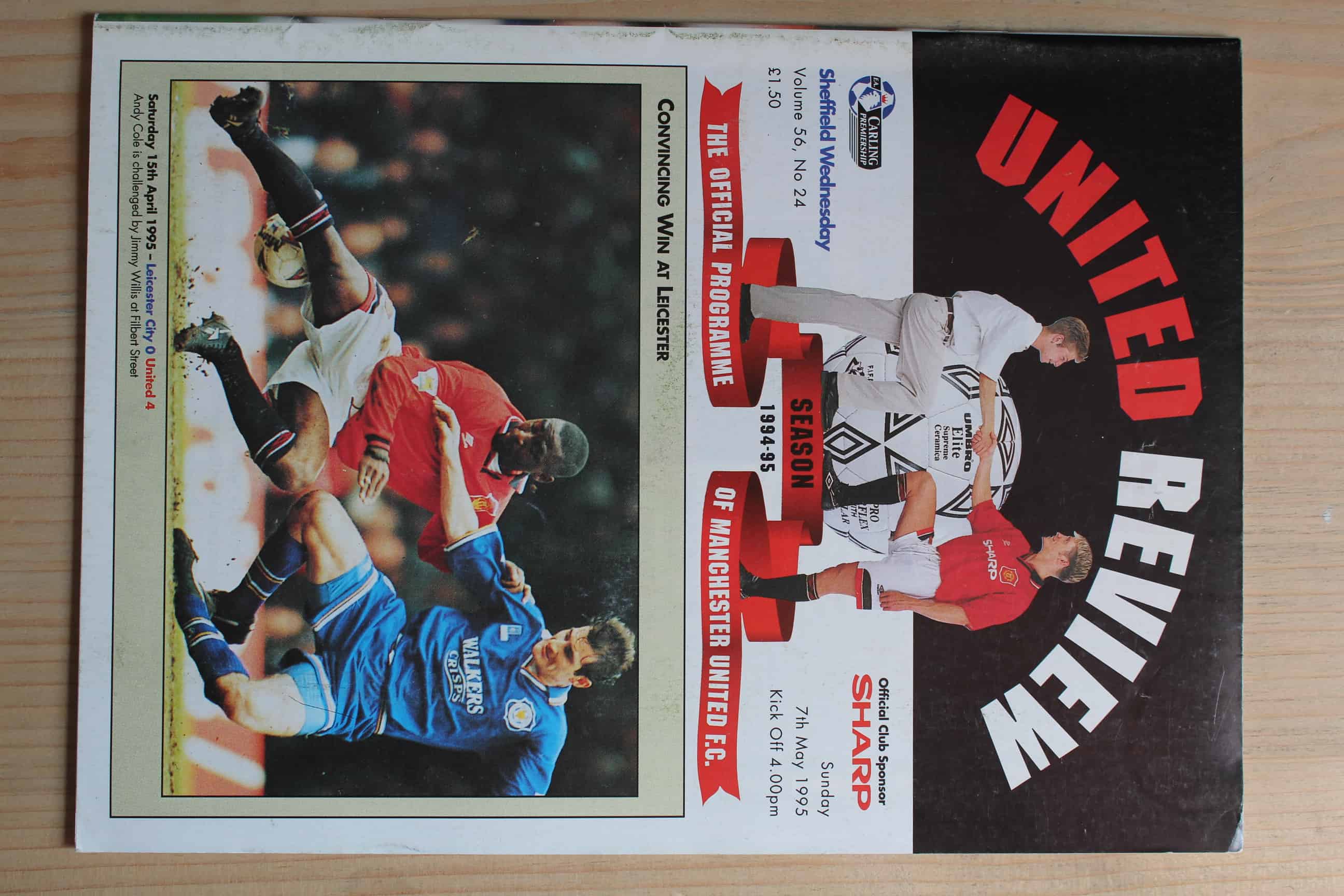 Sheffield Wednesday Programmes 1994-95 Season Sheffield Wednesday Programmes 1994-95 Season