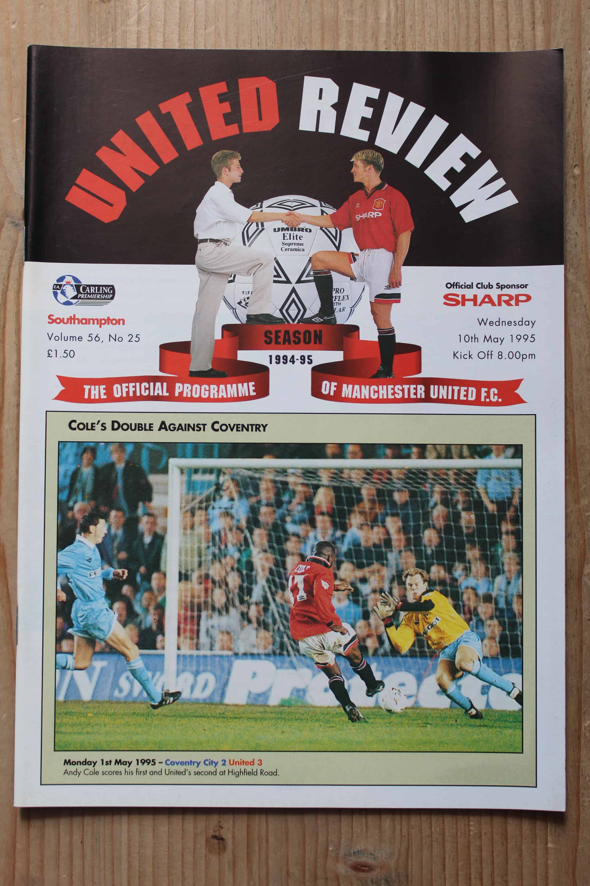 Manchester United FC v Southampton FC