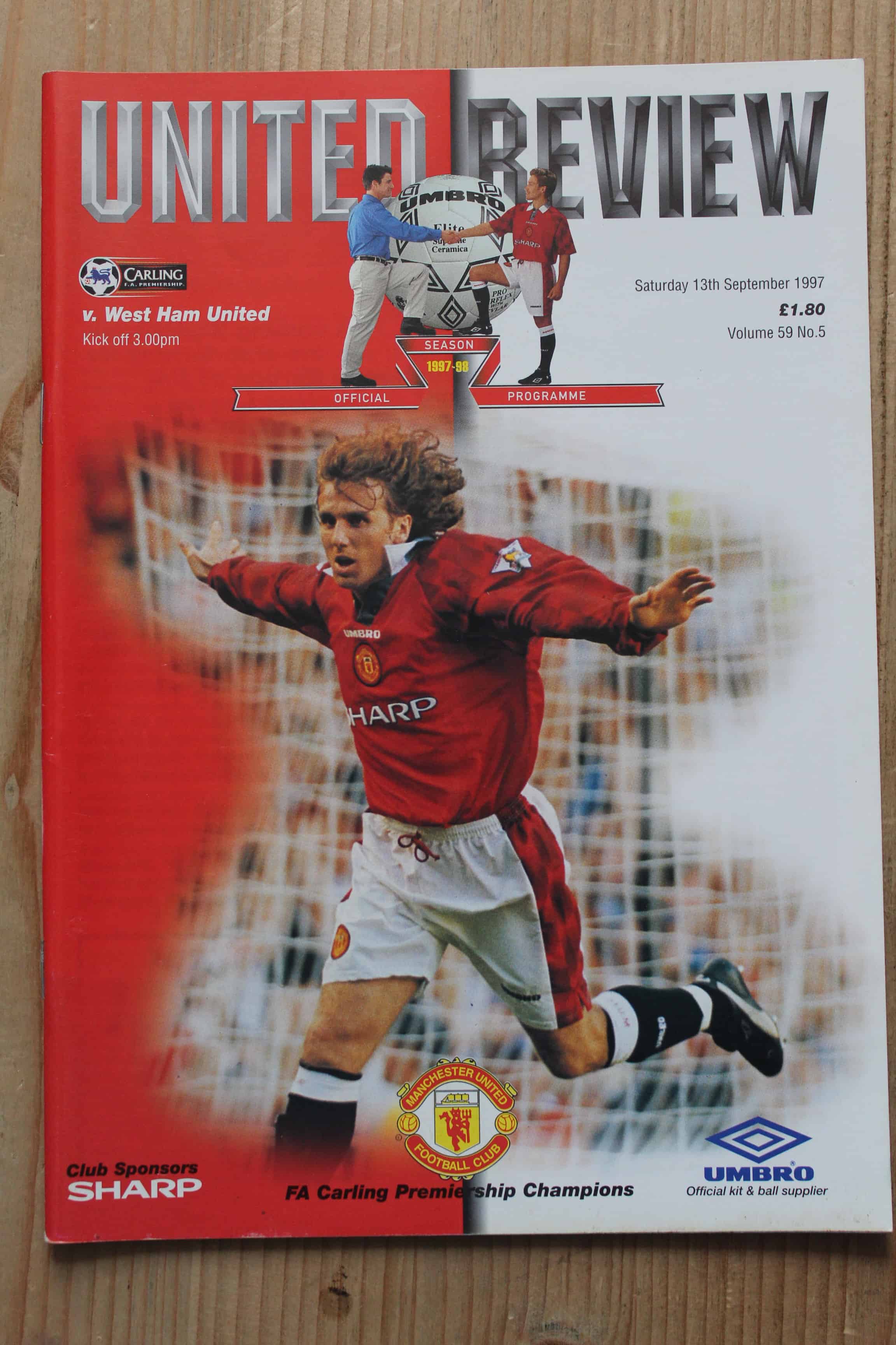 Manchester United FC v West Ham United FC