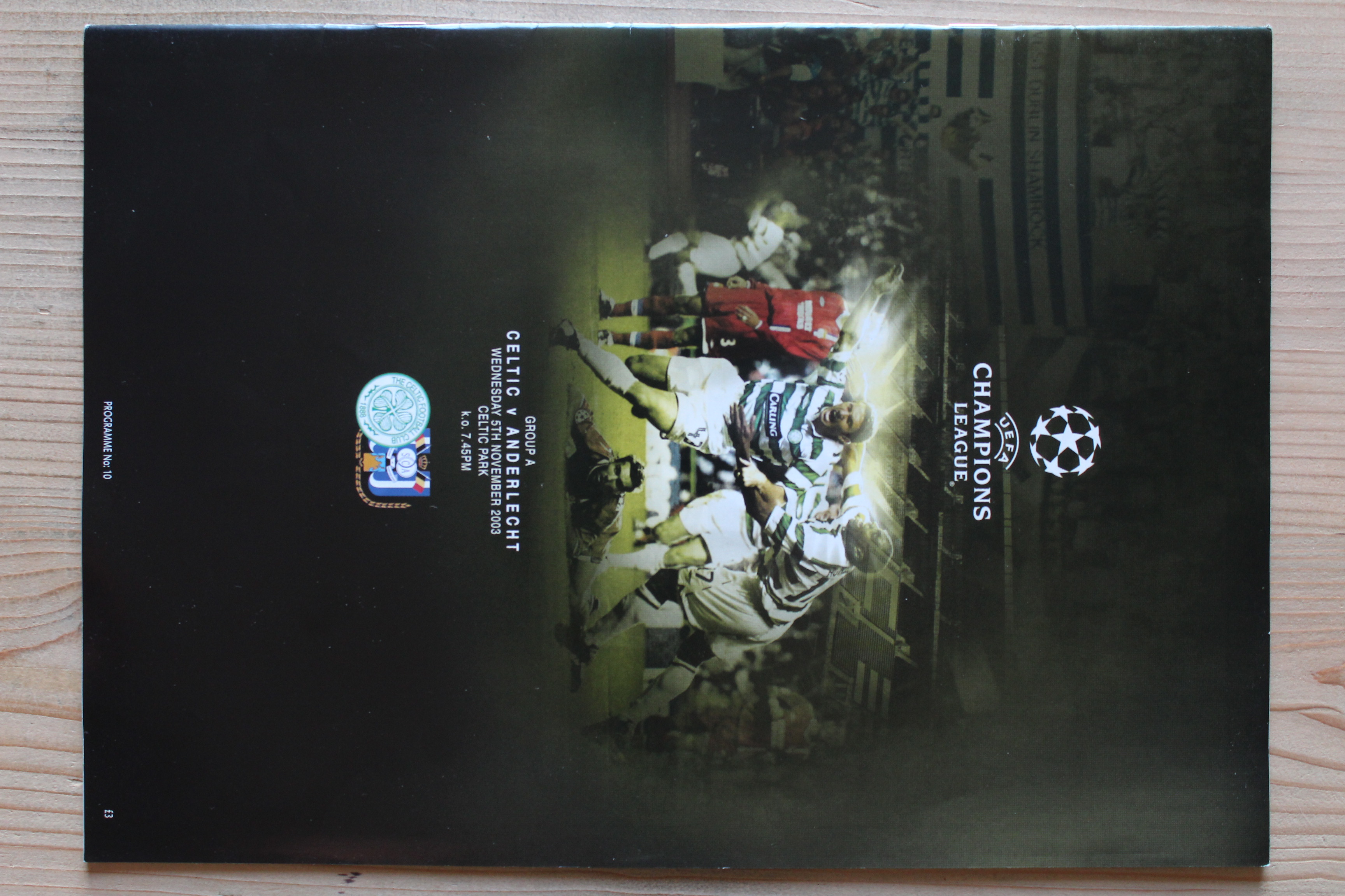 Celtic (Glasgow) FC v Anderlecht