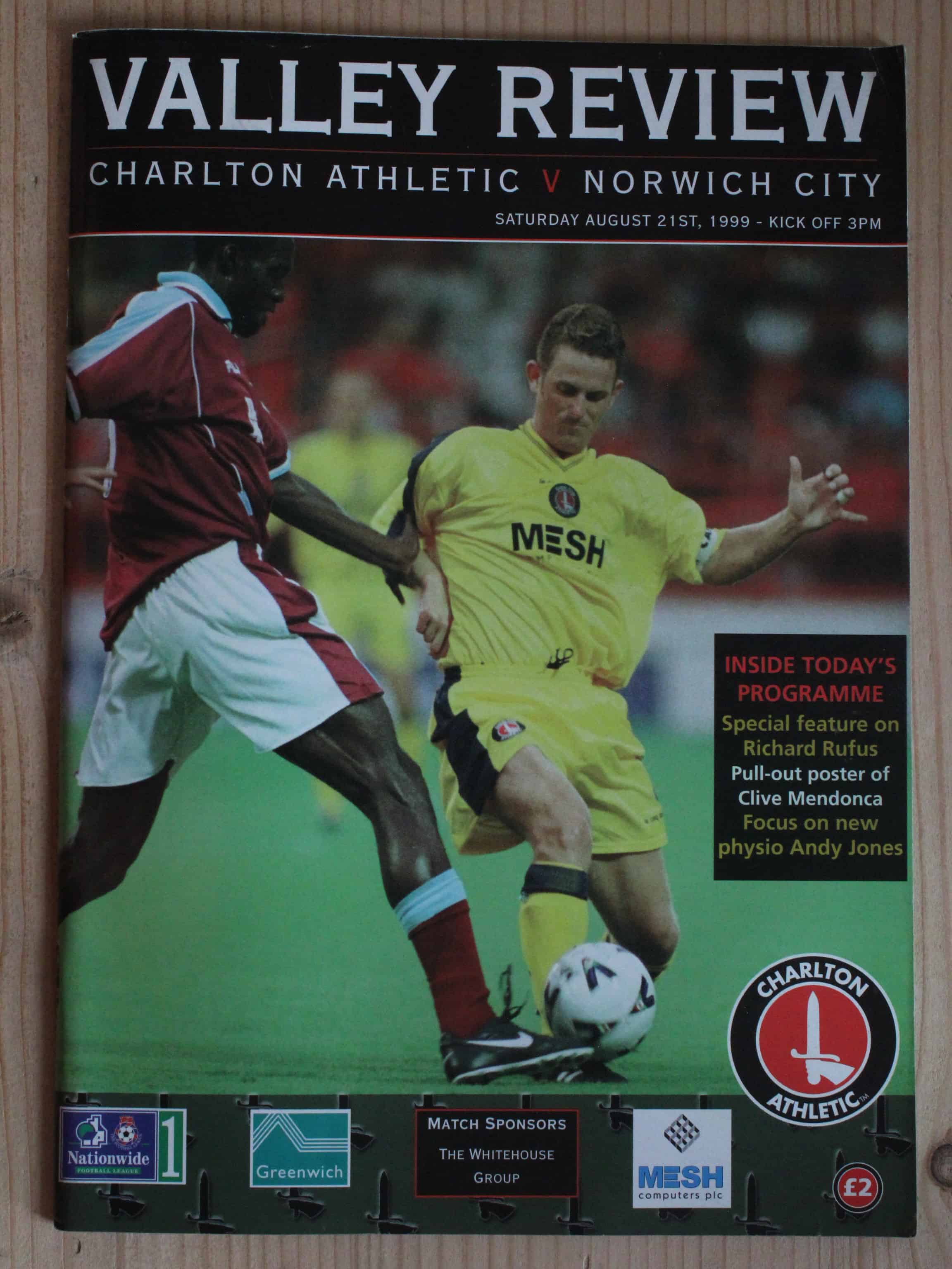 Charlton Athletic FC v Norwich City FC