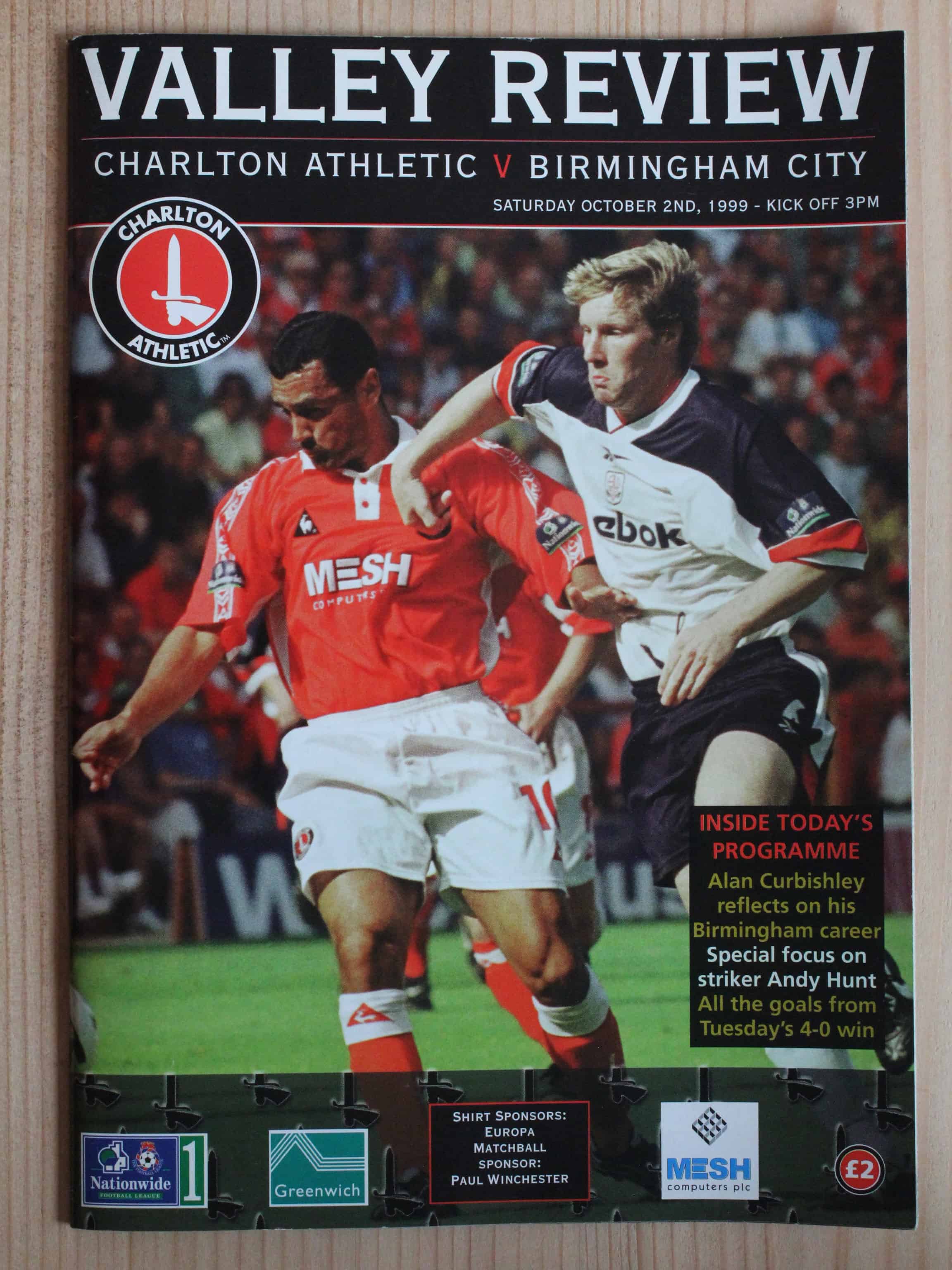 Charlton Athletic FC v Birmingham City FC