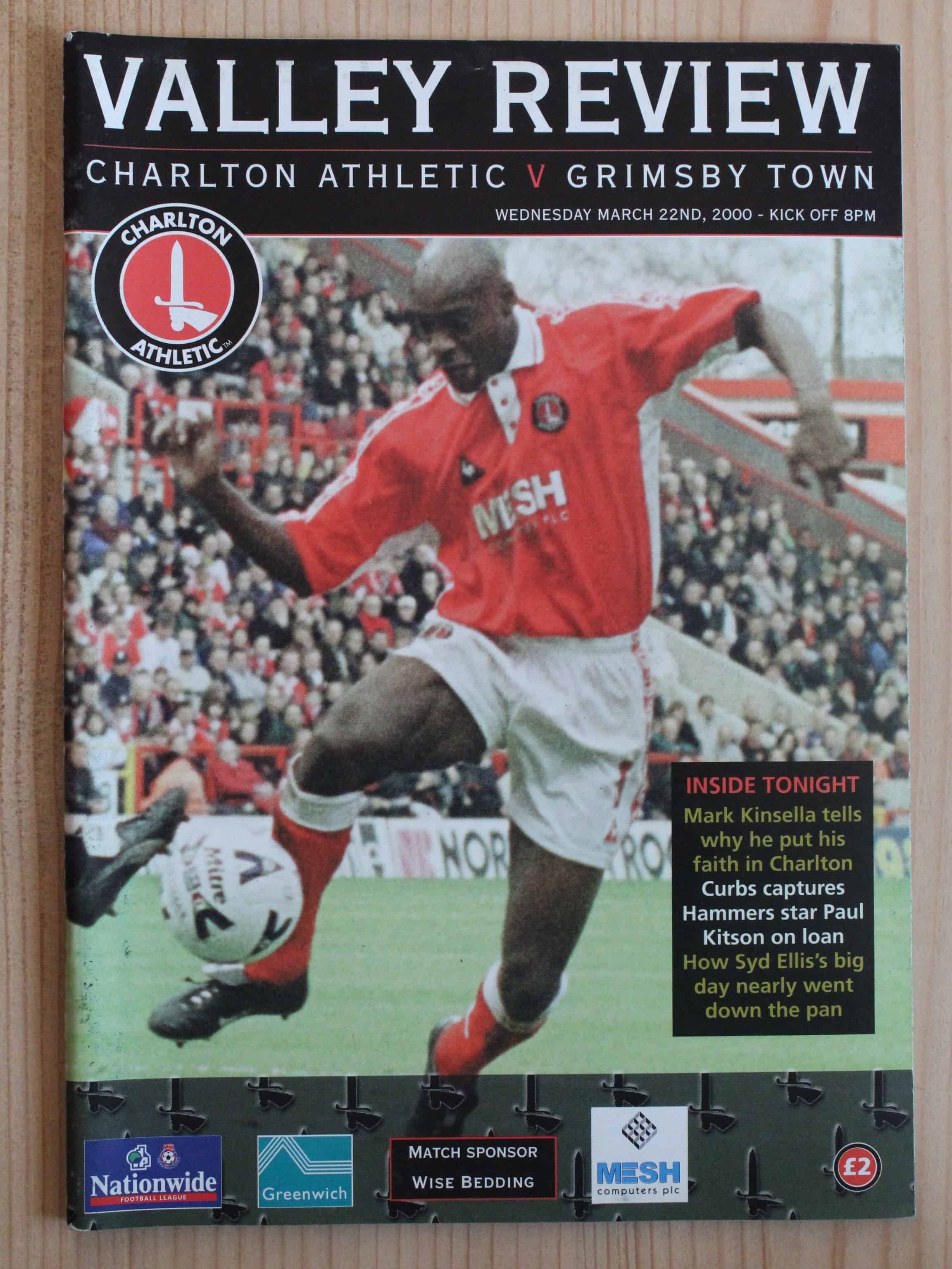 Charlton Athletic FC v Grimsby Town FC