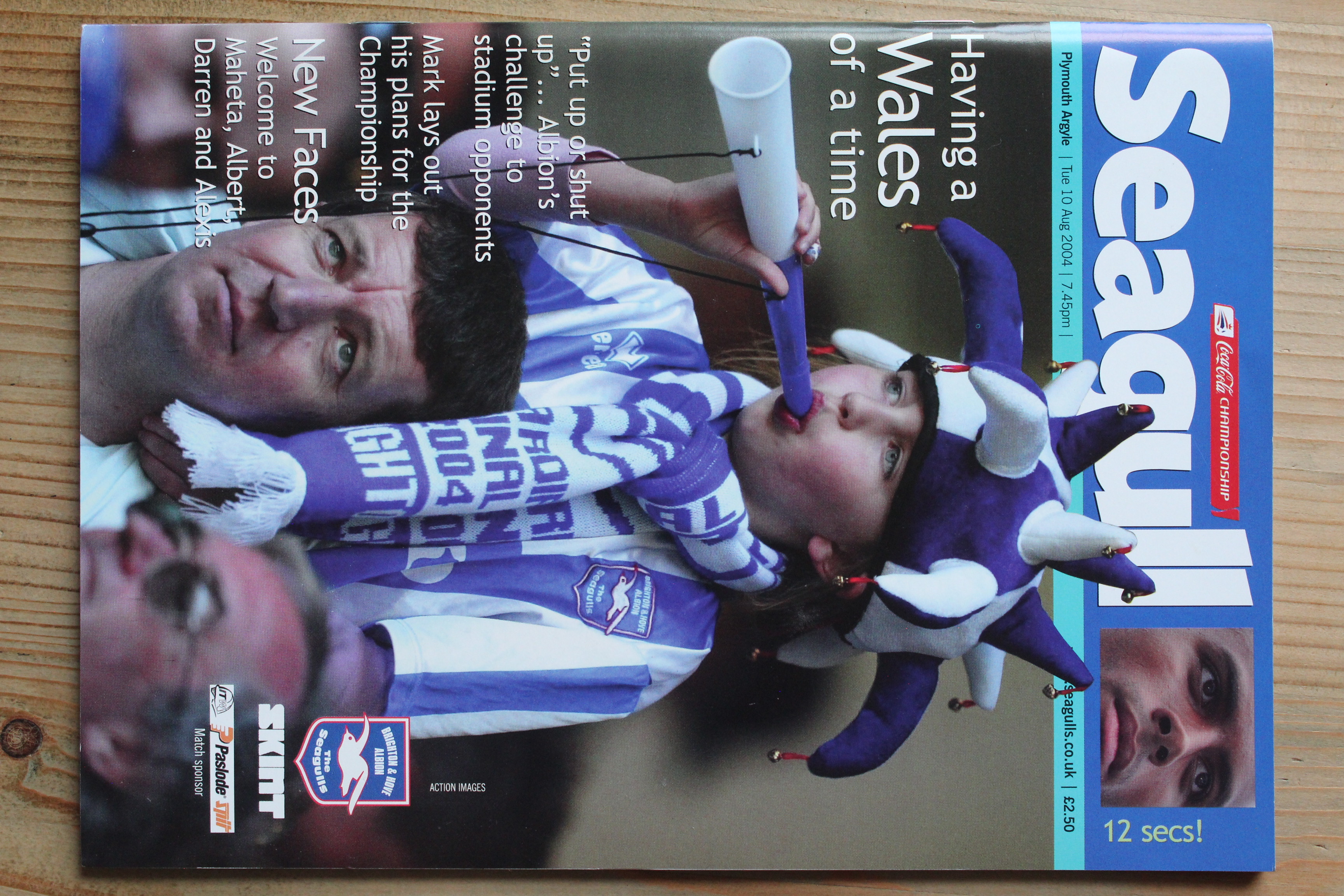 Brighton & Hove Albion FC v Plymouth Argyle FC