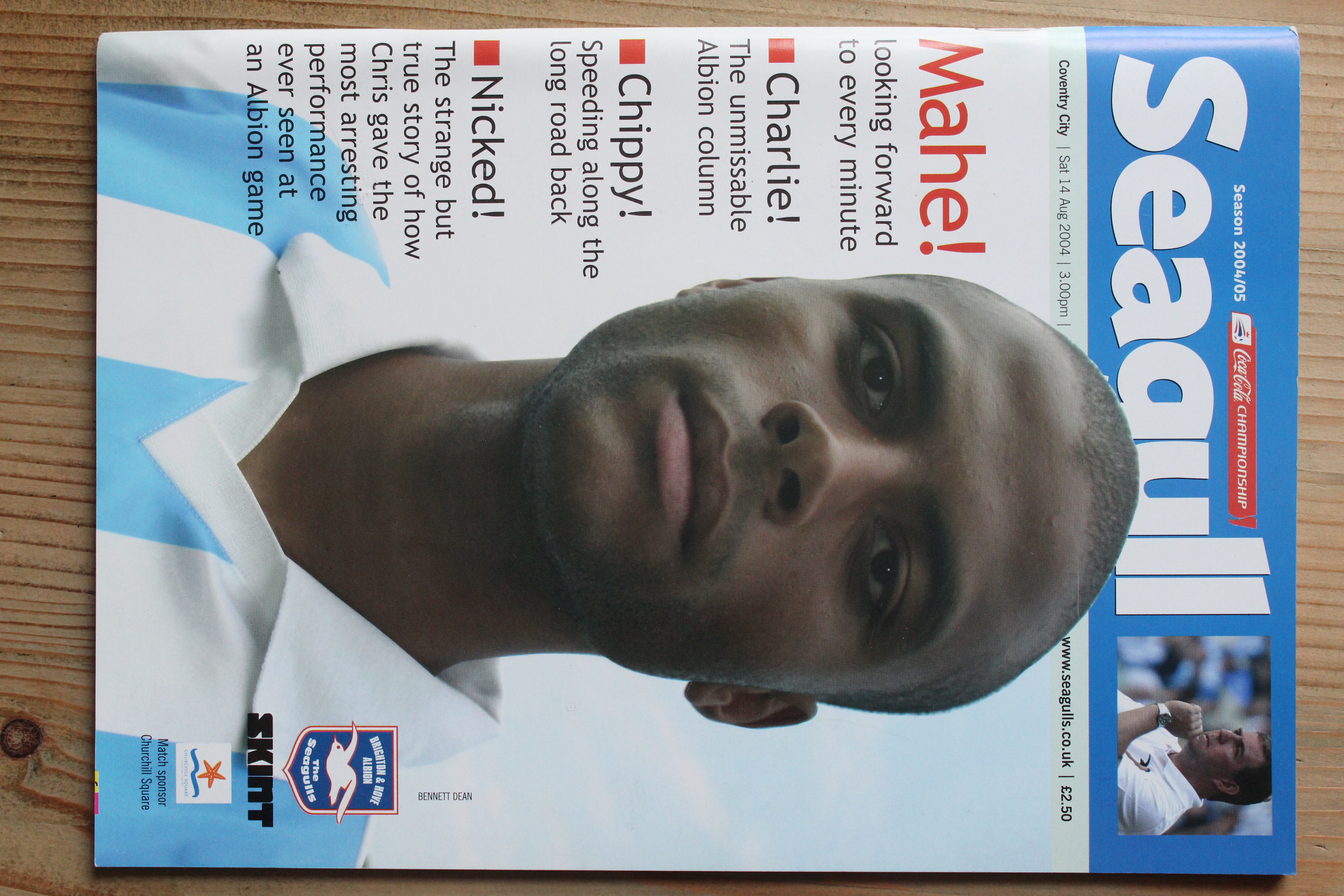 Brighton & Hove Albion FC v Coventry City FC