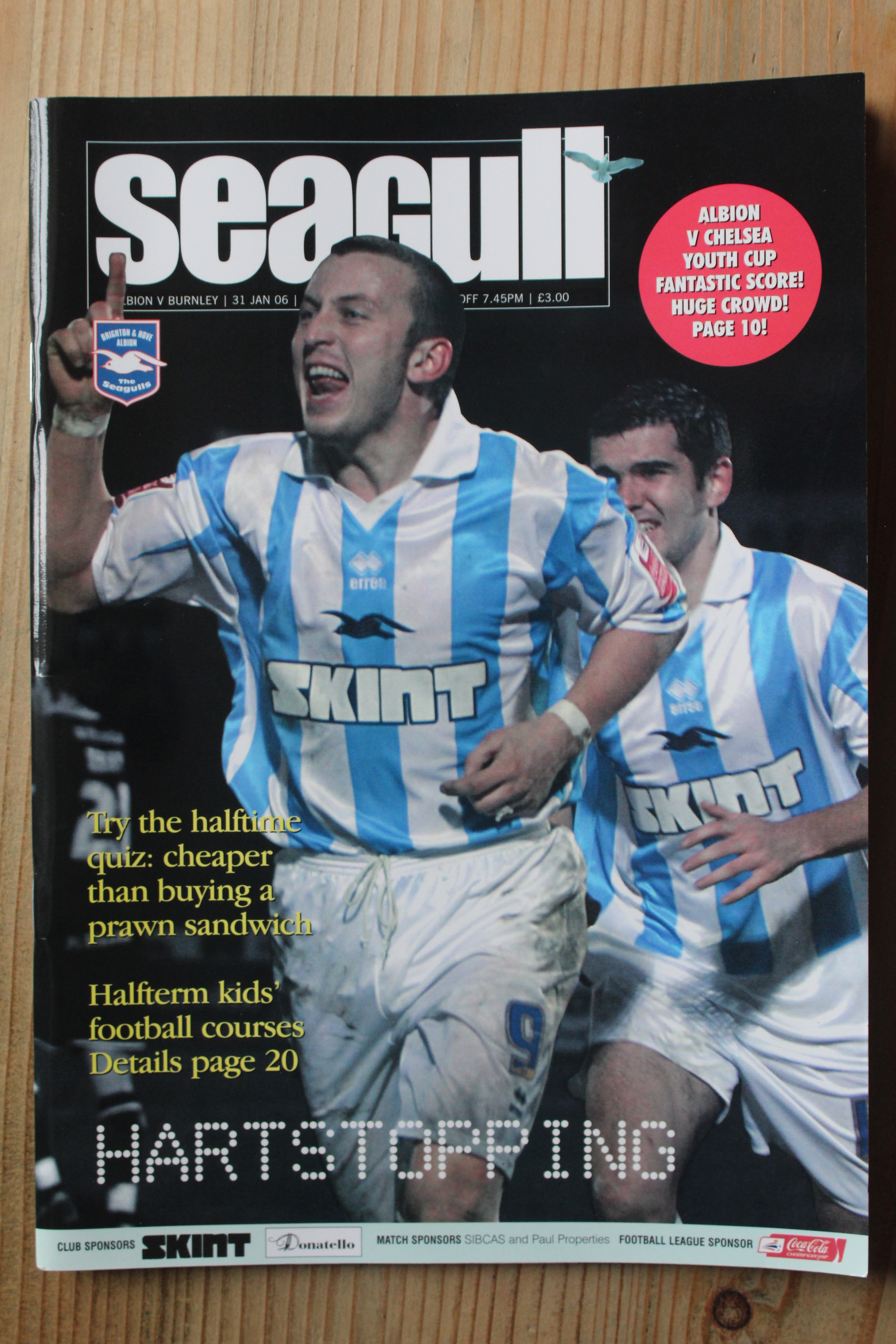 Brighton & Hove Albion FC v Burnley FC