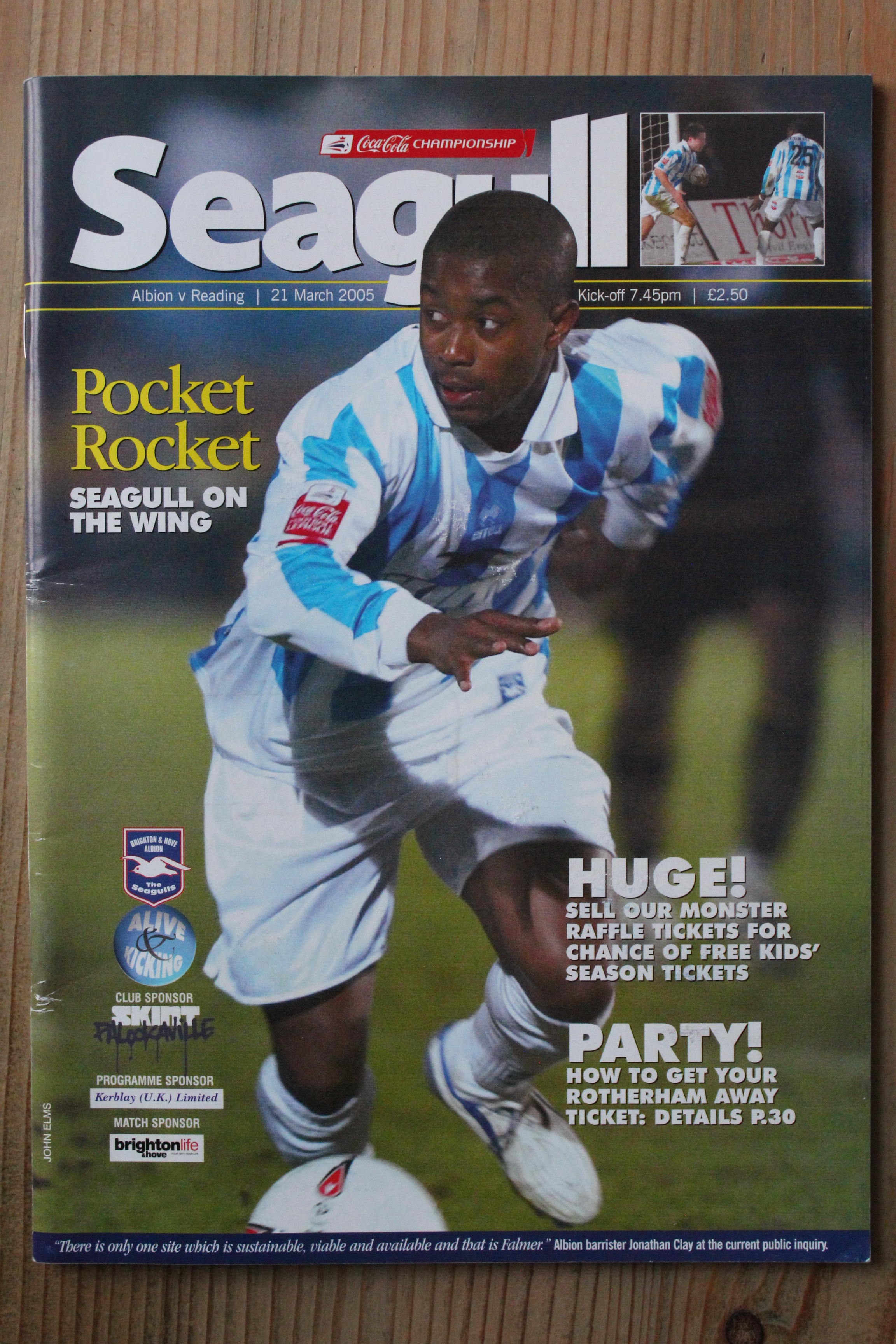 Brighton & Hove Albion FC v Reading FC