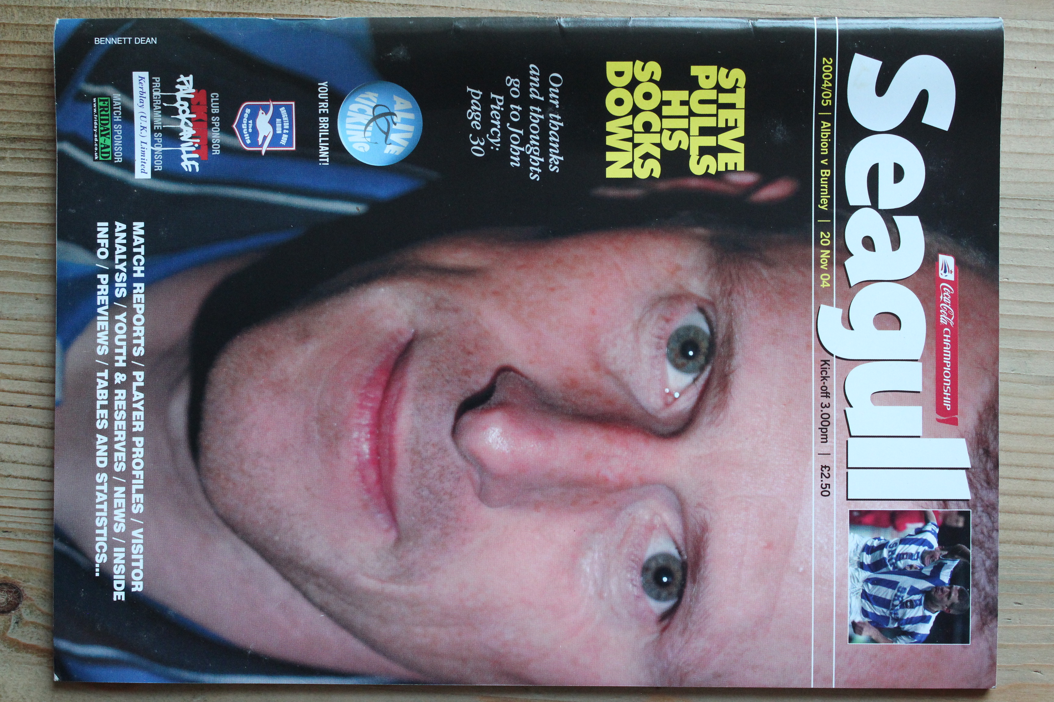 Brighton & Hove Albion FC v Burnley FC