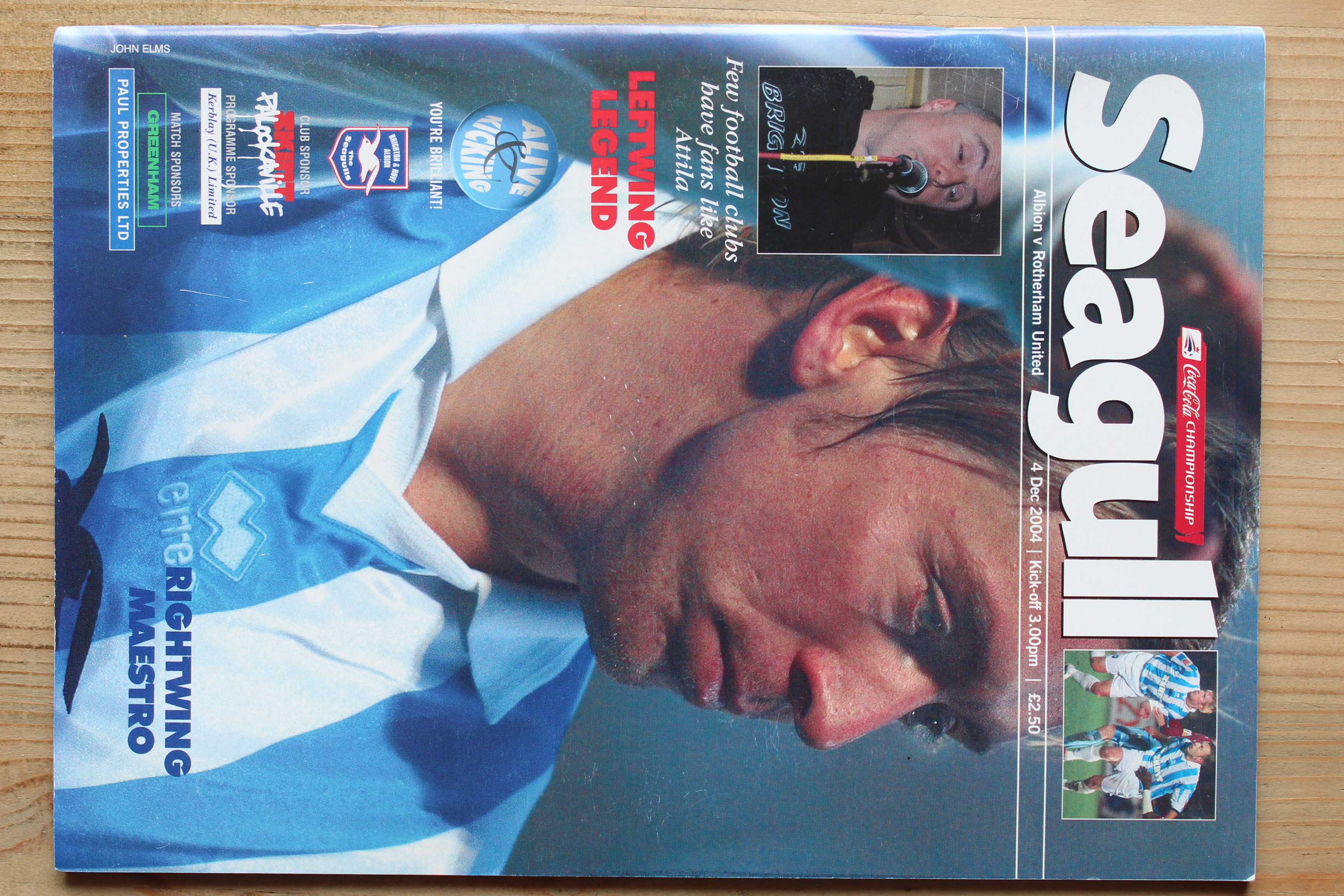 Brighton & Hove Albion FC v Rotherham United FC