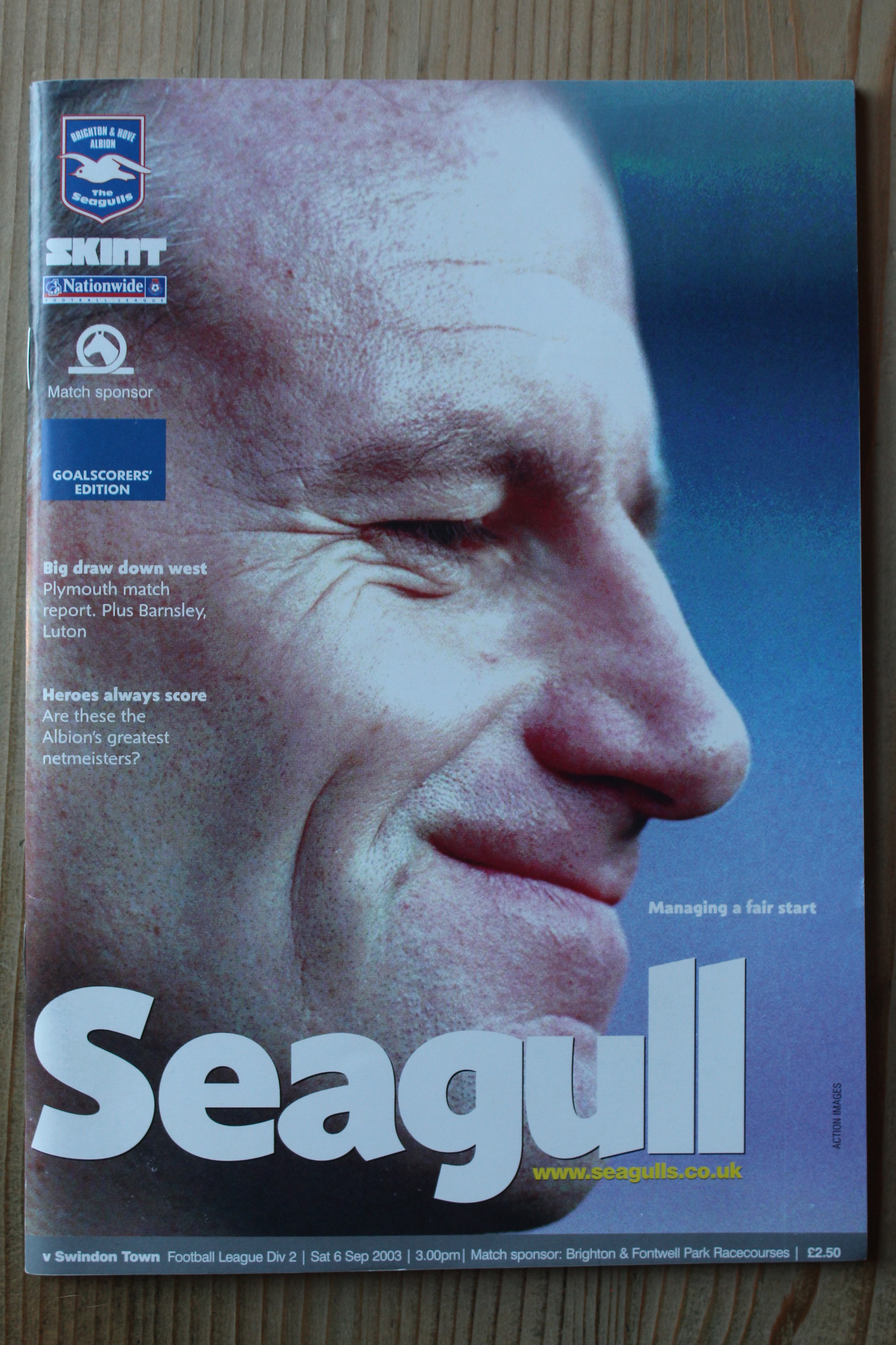 Brighton & Hove Albion FC v Swindon Town FC