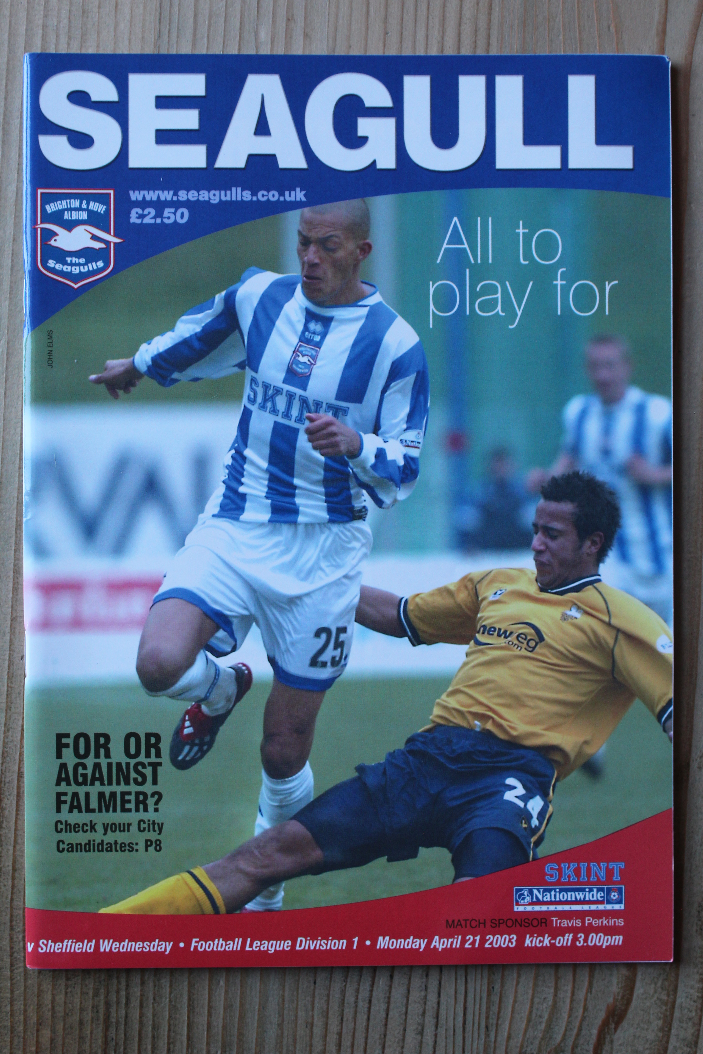 Brighton & Hove Albion FC v Sheffield Wednesday FC 