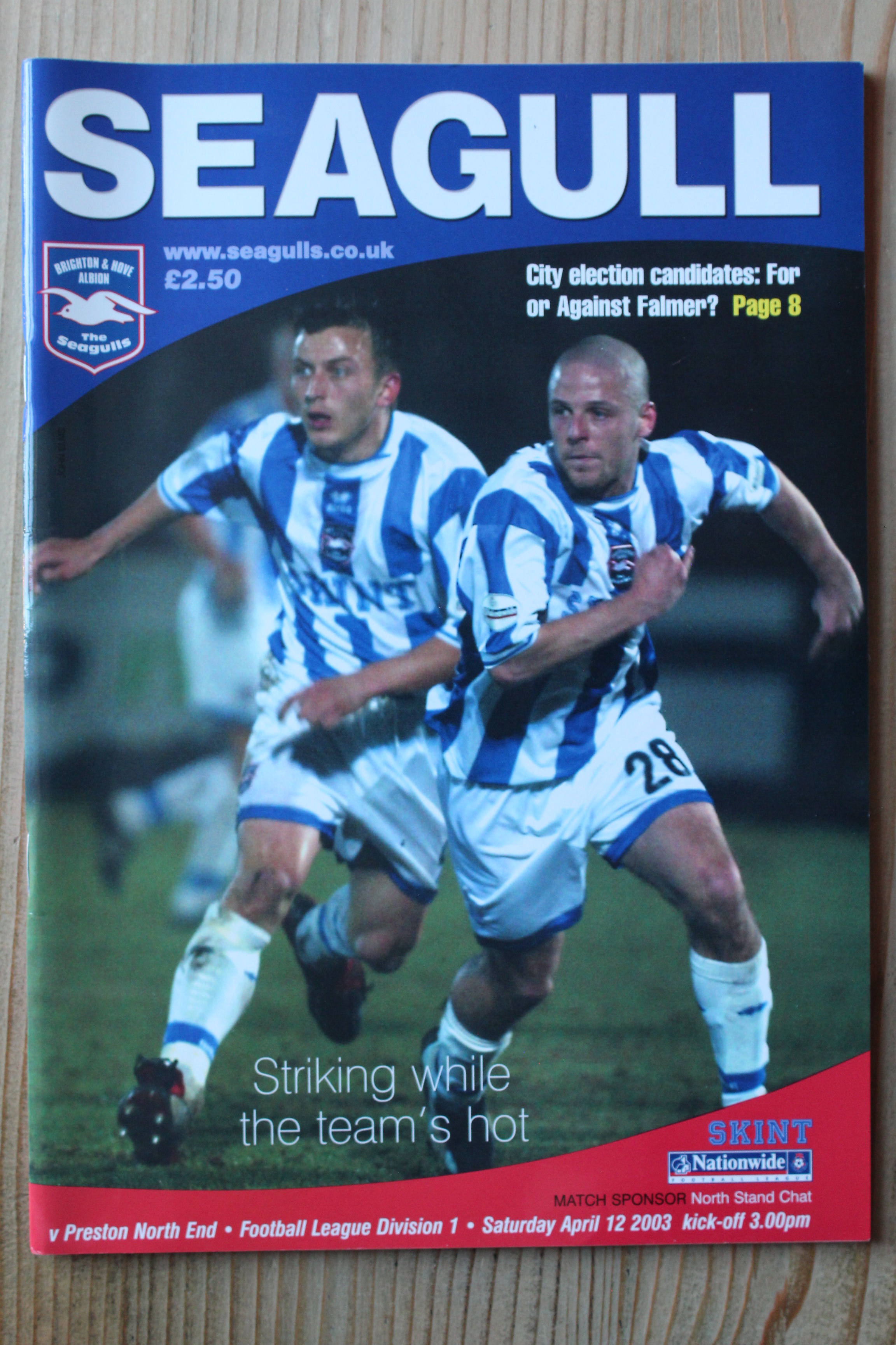 Brighton & Hove Albion FC v Preston North End FC