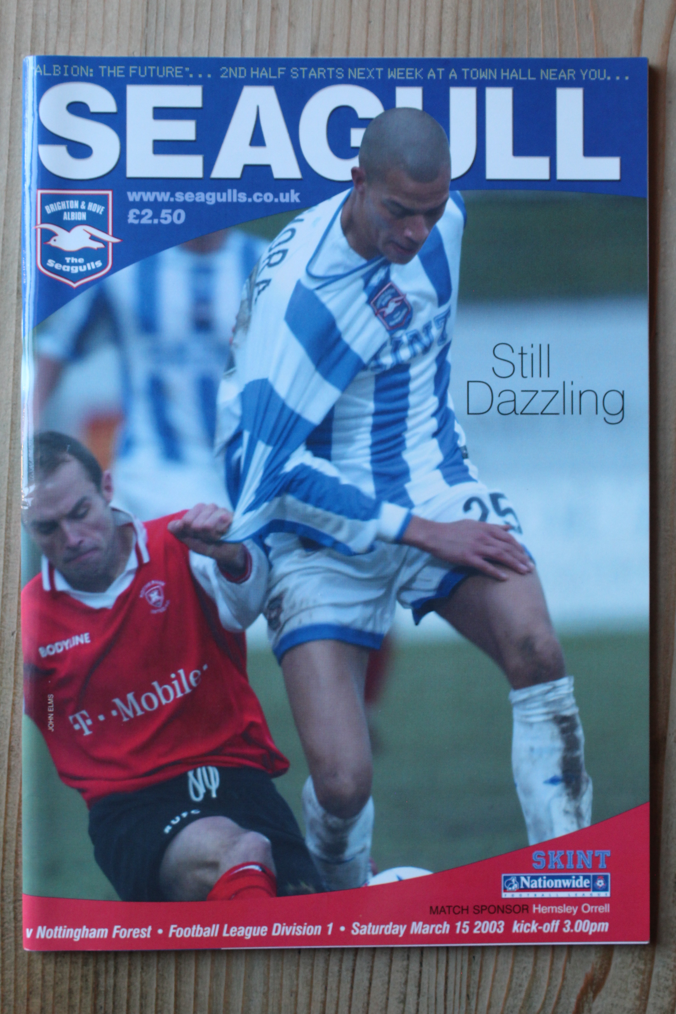 Brighton & Hove Albion FC v Nottingham Forest FC