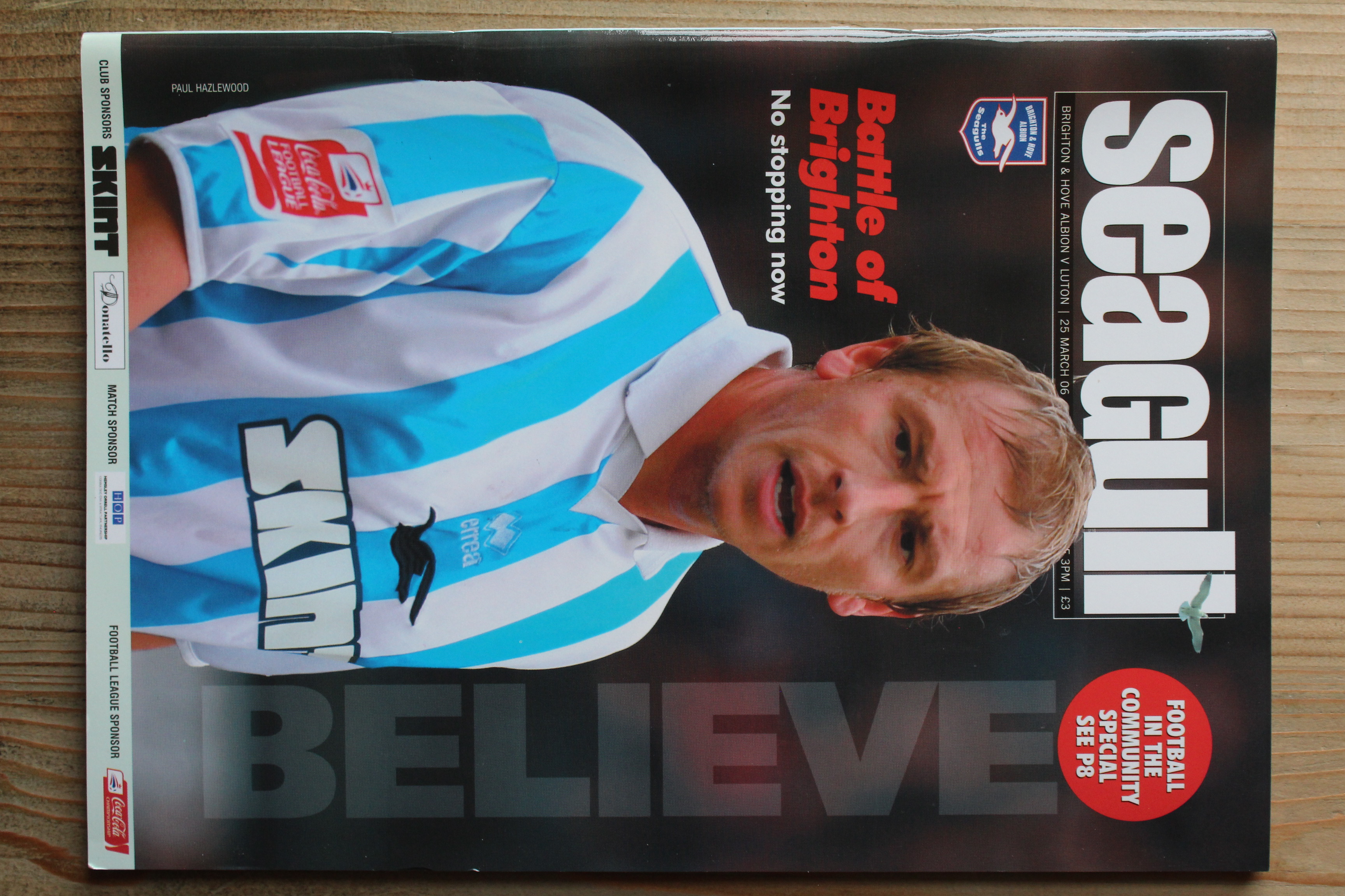 Brighton & Hove Albion FC v Luton Town FC