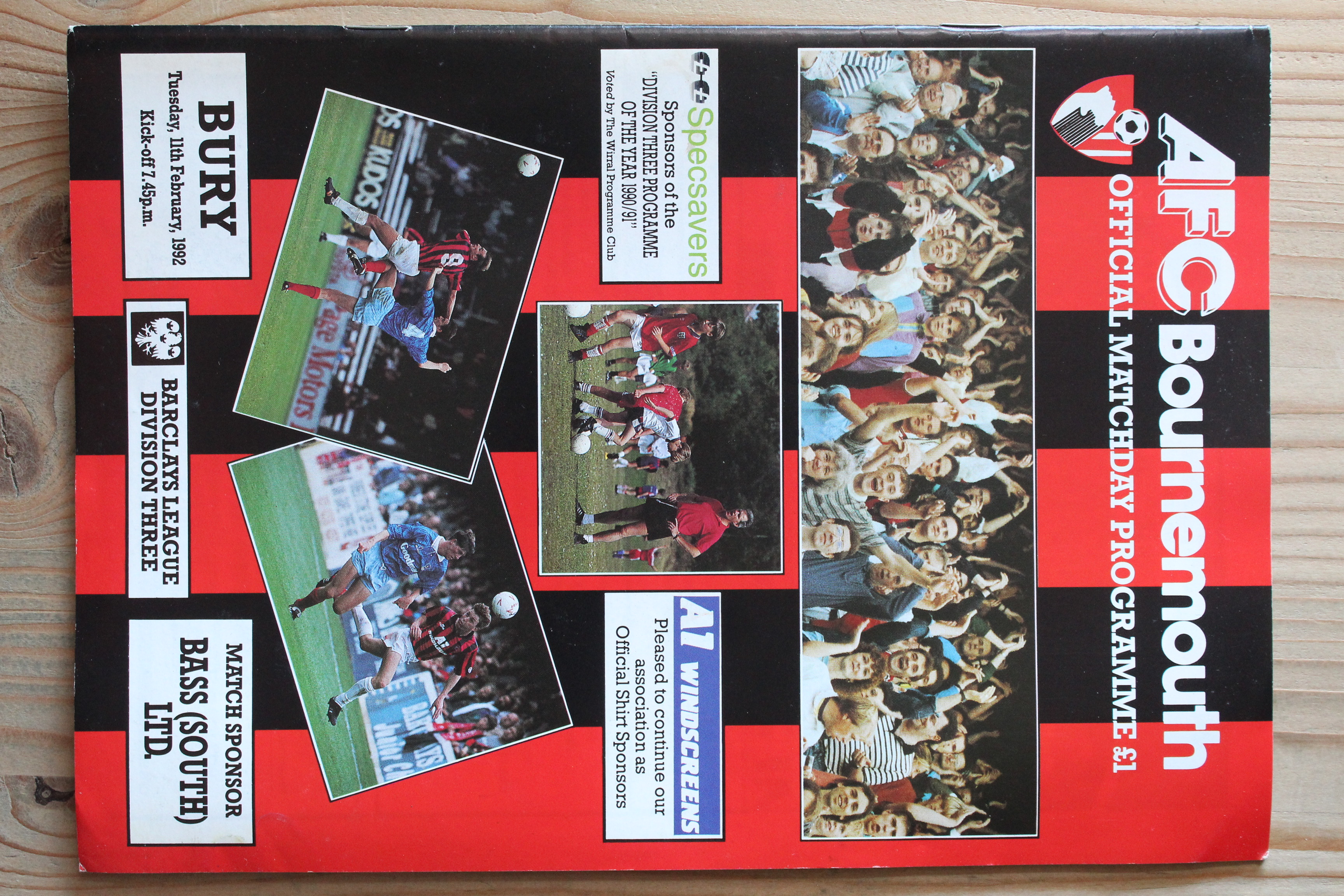 AFC Bournemouth v Bury FC