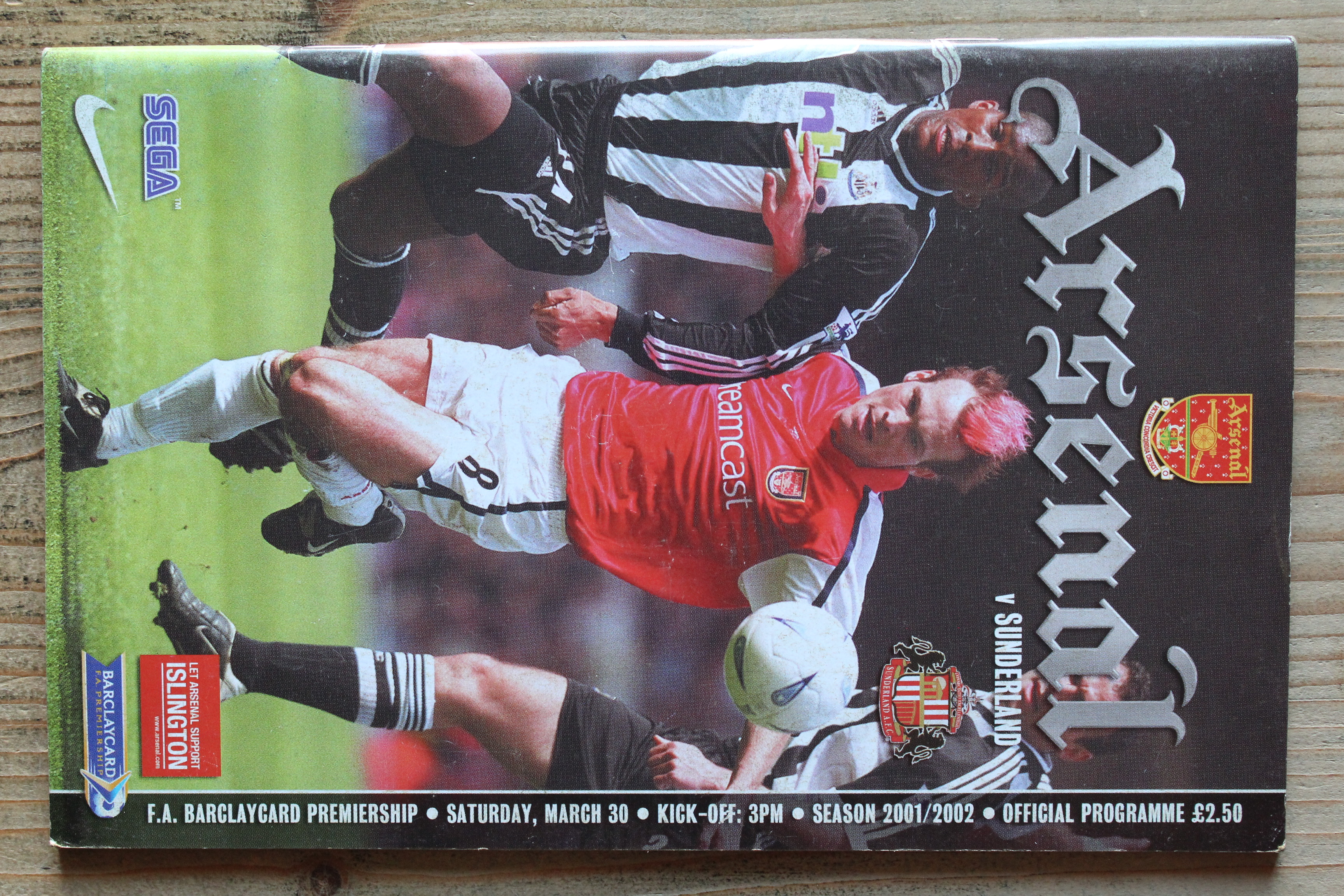 Arsenal FC v Sunderland FC