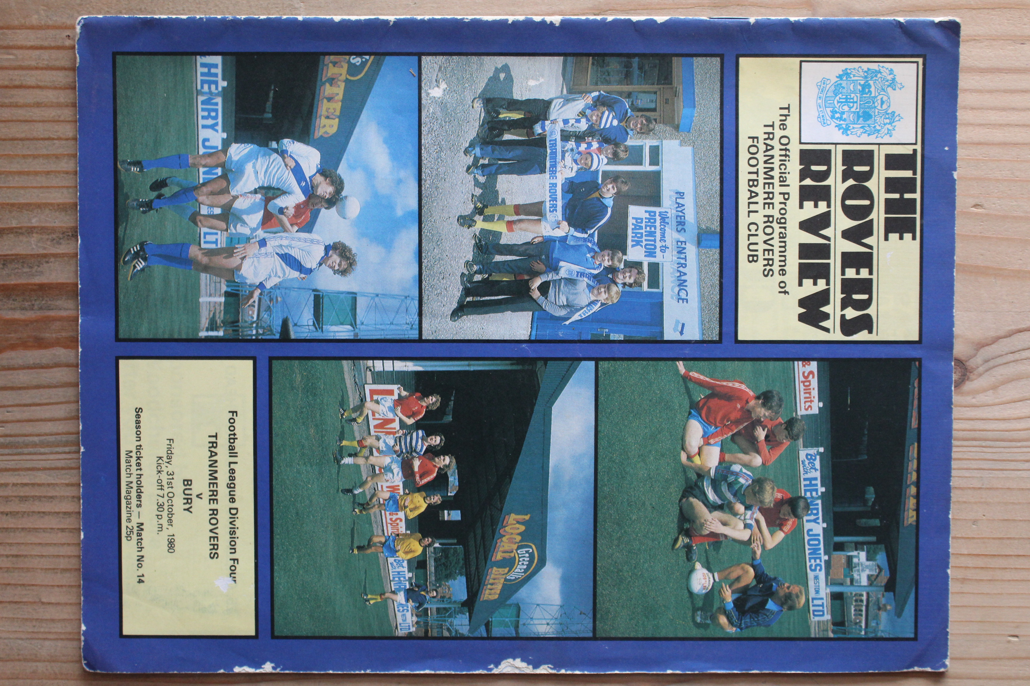 Tranmere Rovers FC v Bury FC