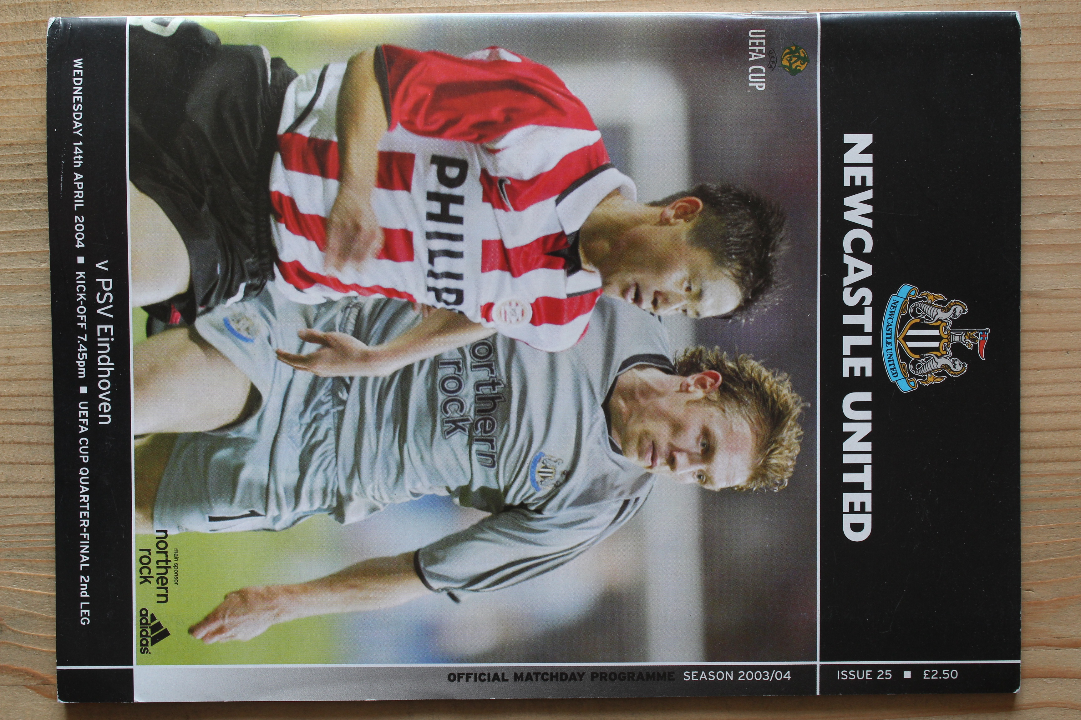 Newcastle United FC v PSV Eindhoven