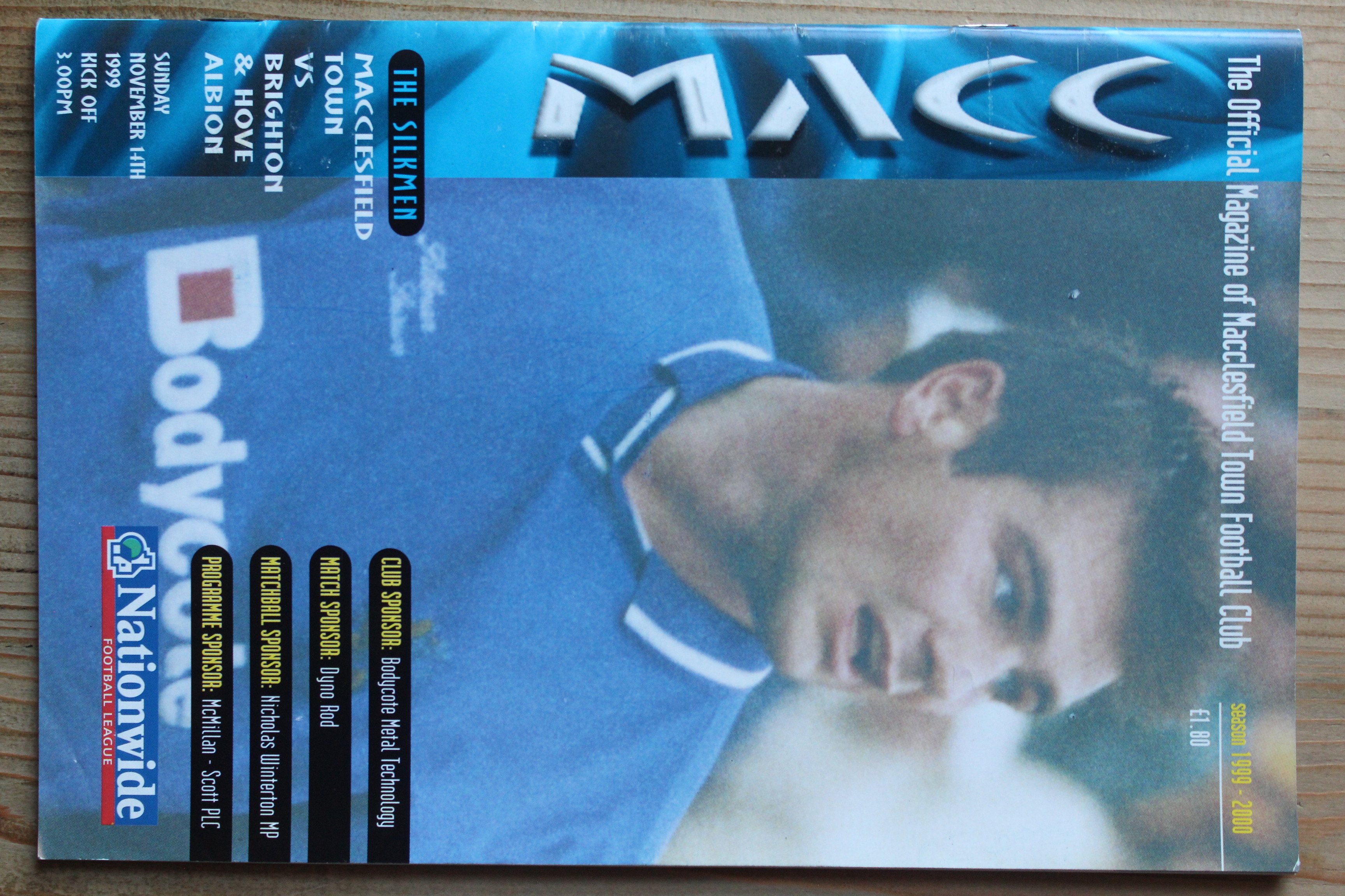 Macclesfield Town FC v Brighton & Hove Albion FC