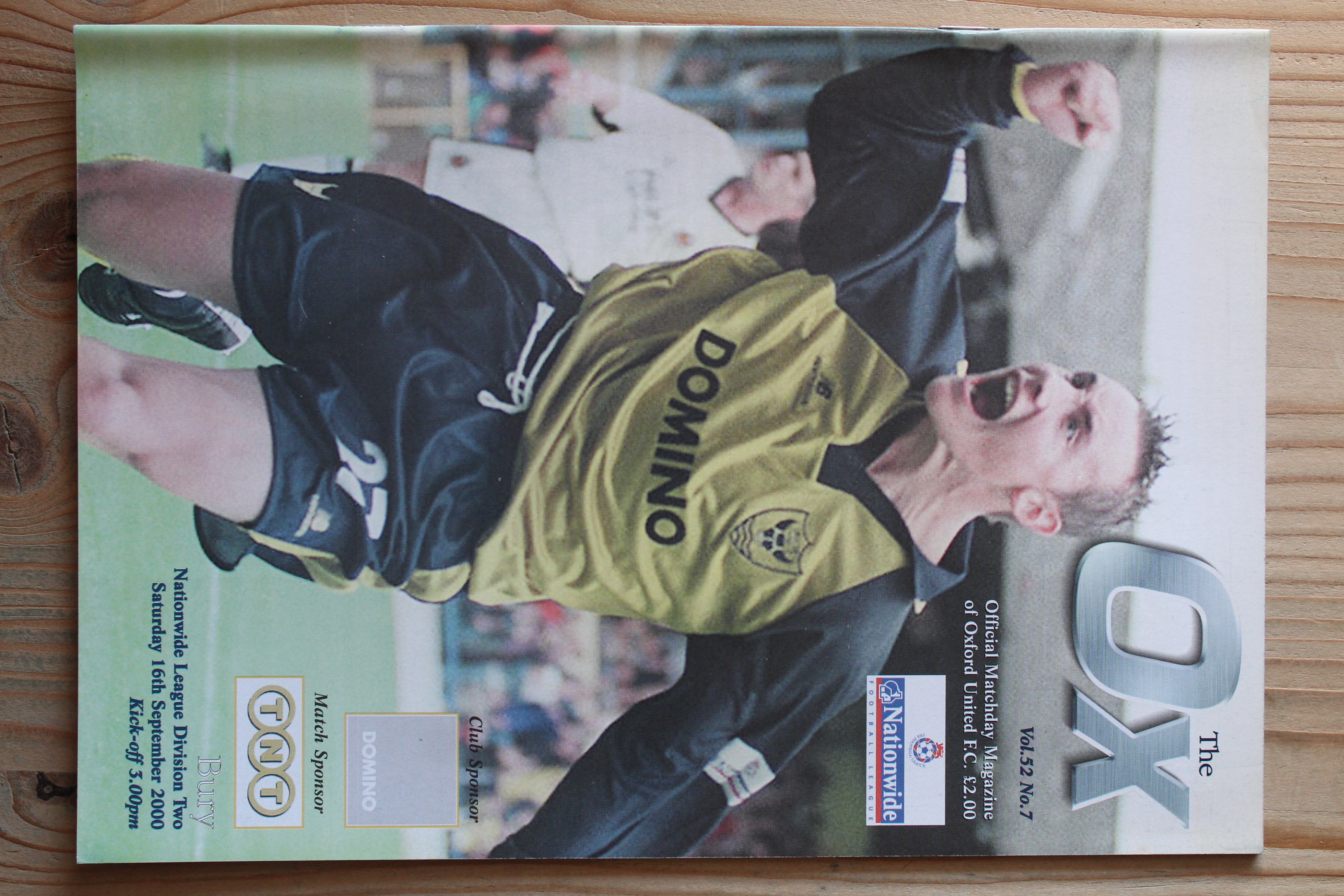 Oxford United FC v Bury FC