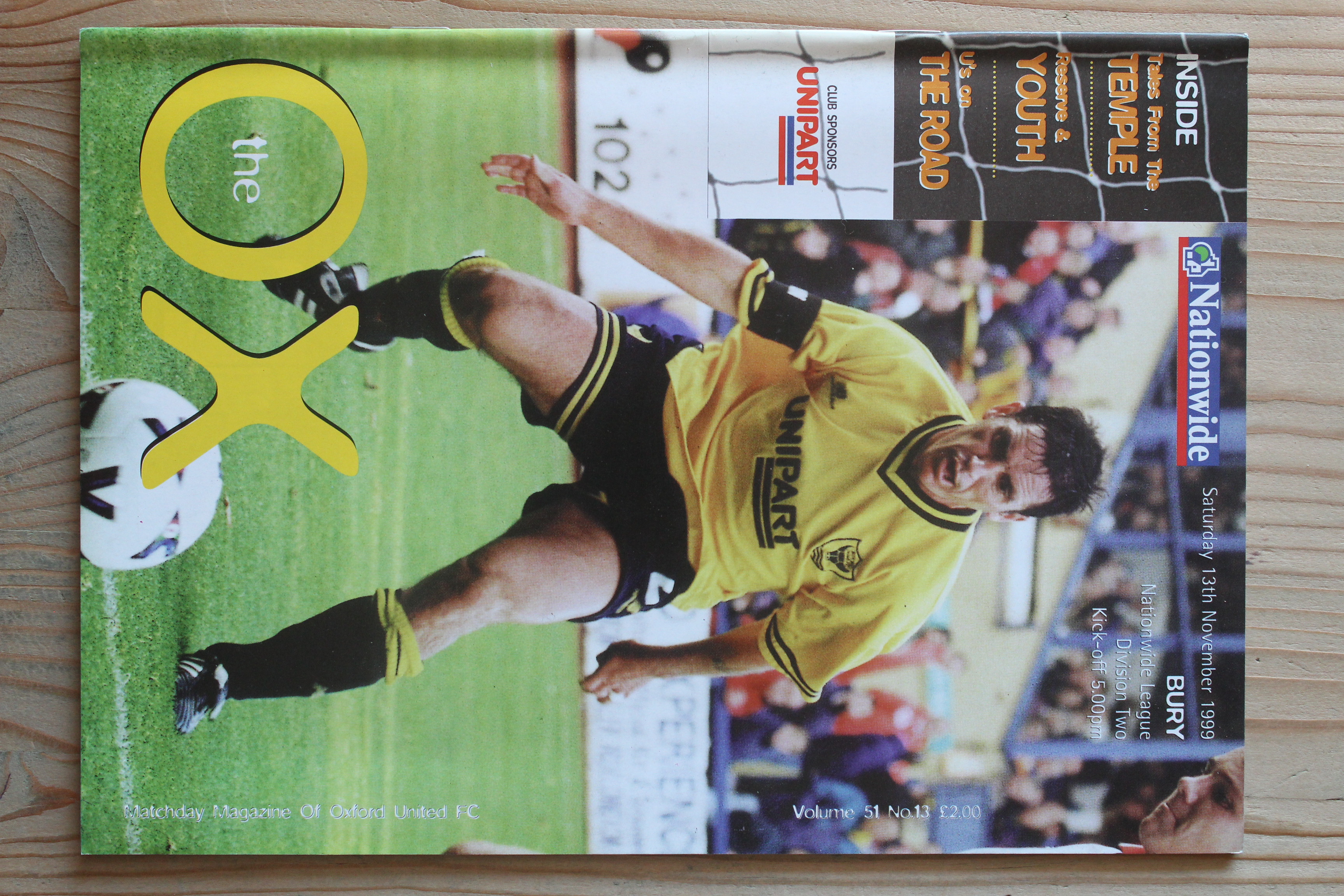 Oxford United FC v Bury FC