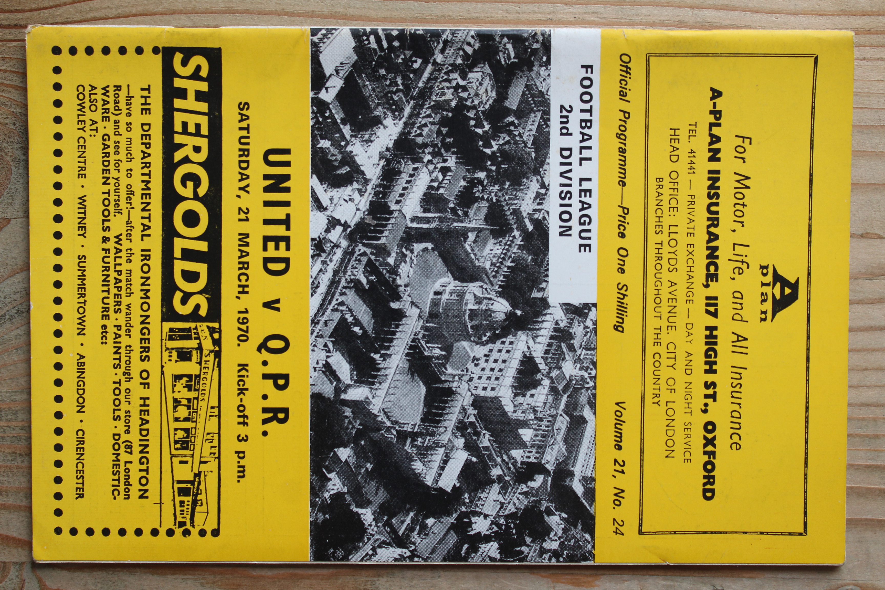 Oxford United FC v Queens Park Rangers FC
