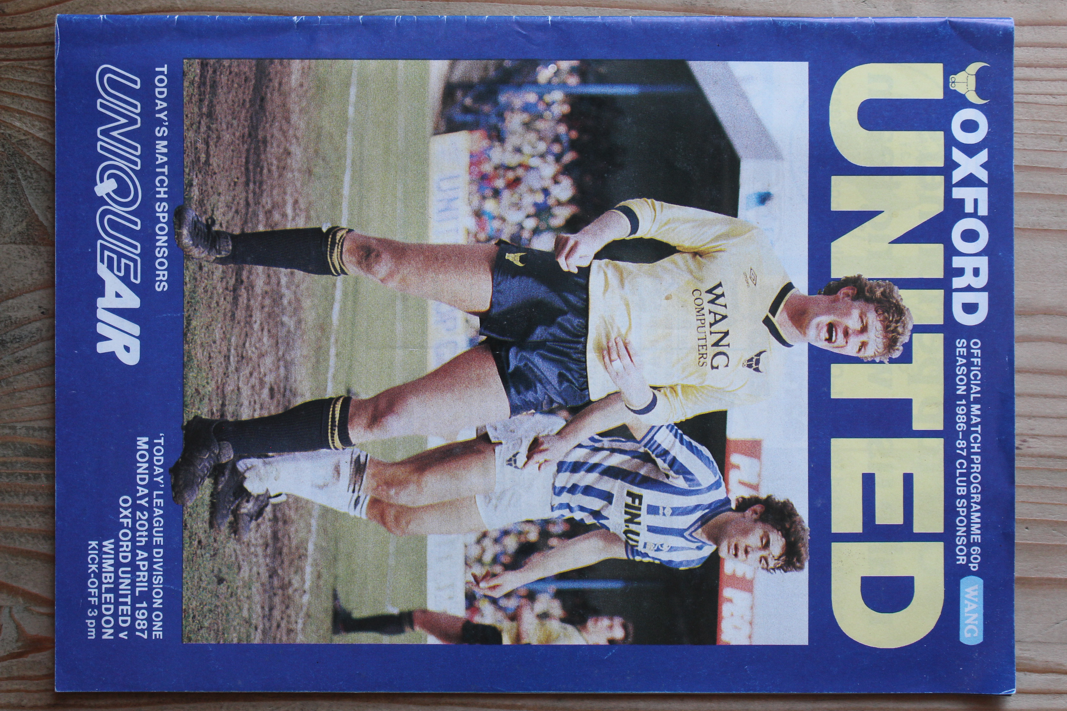 Oxford United FC v Wimbledon