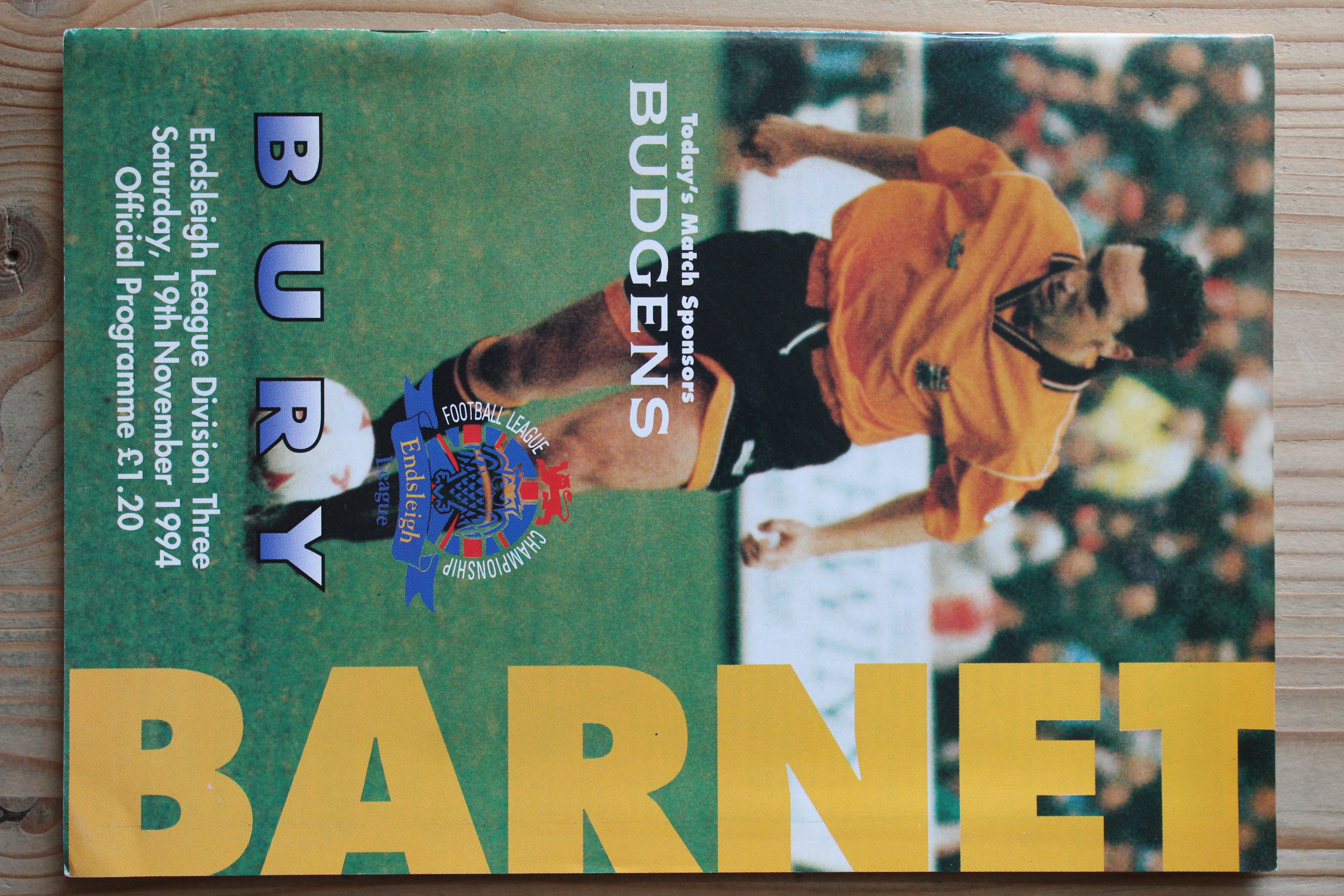 Barnet FC v Bury FC