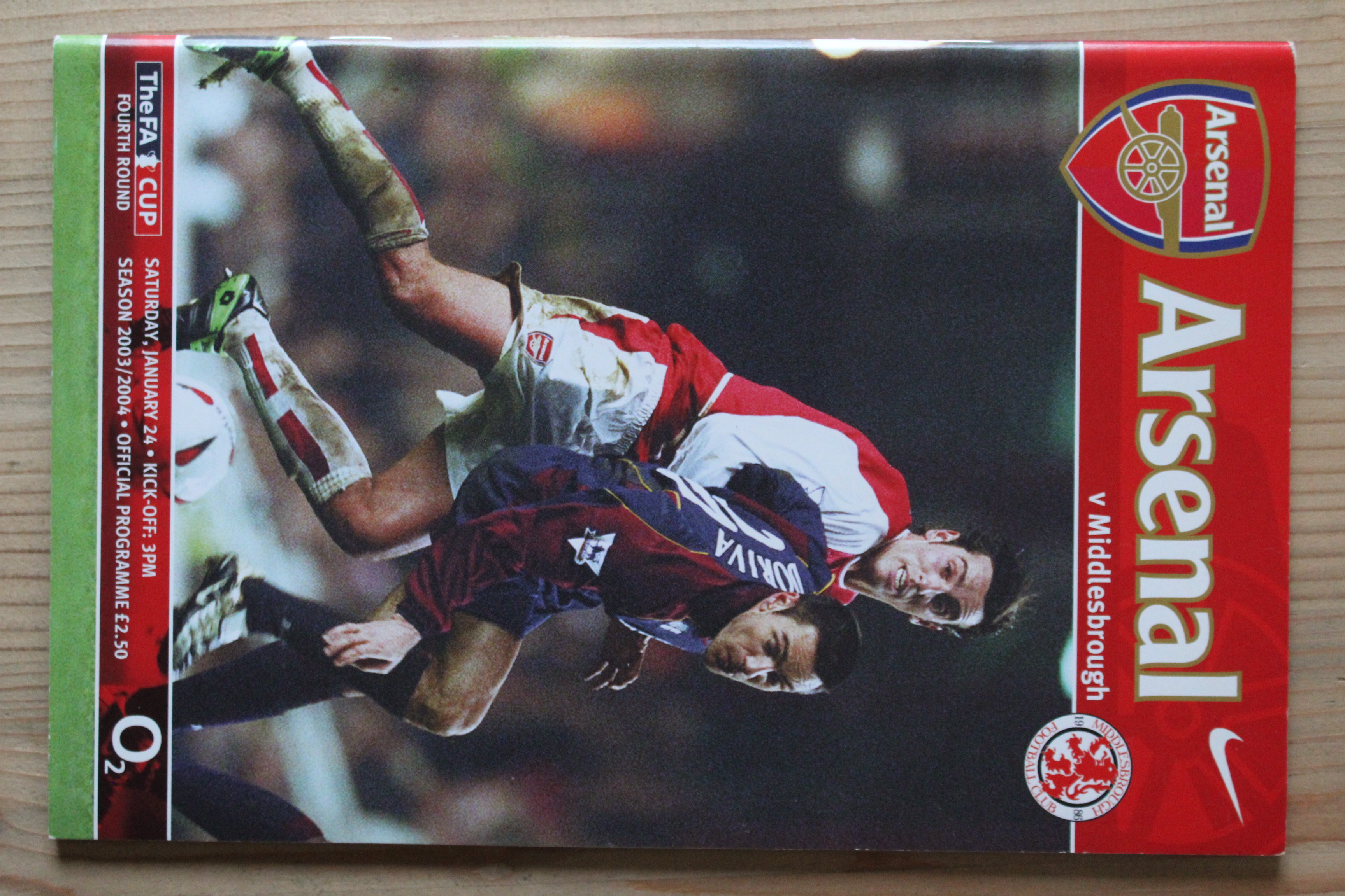 Arsenal FC v Middlesbrough FC