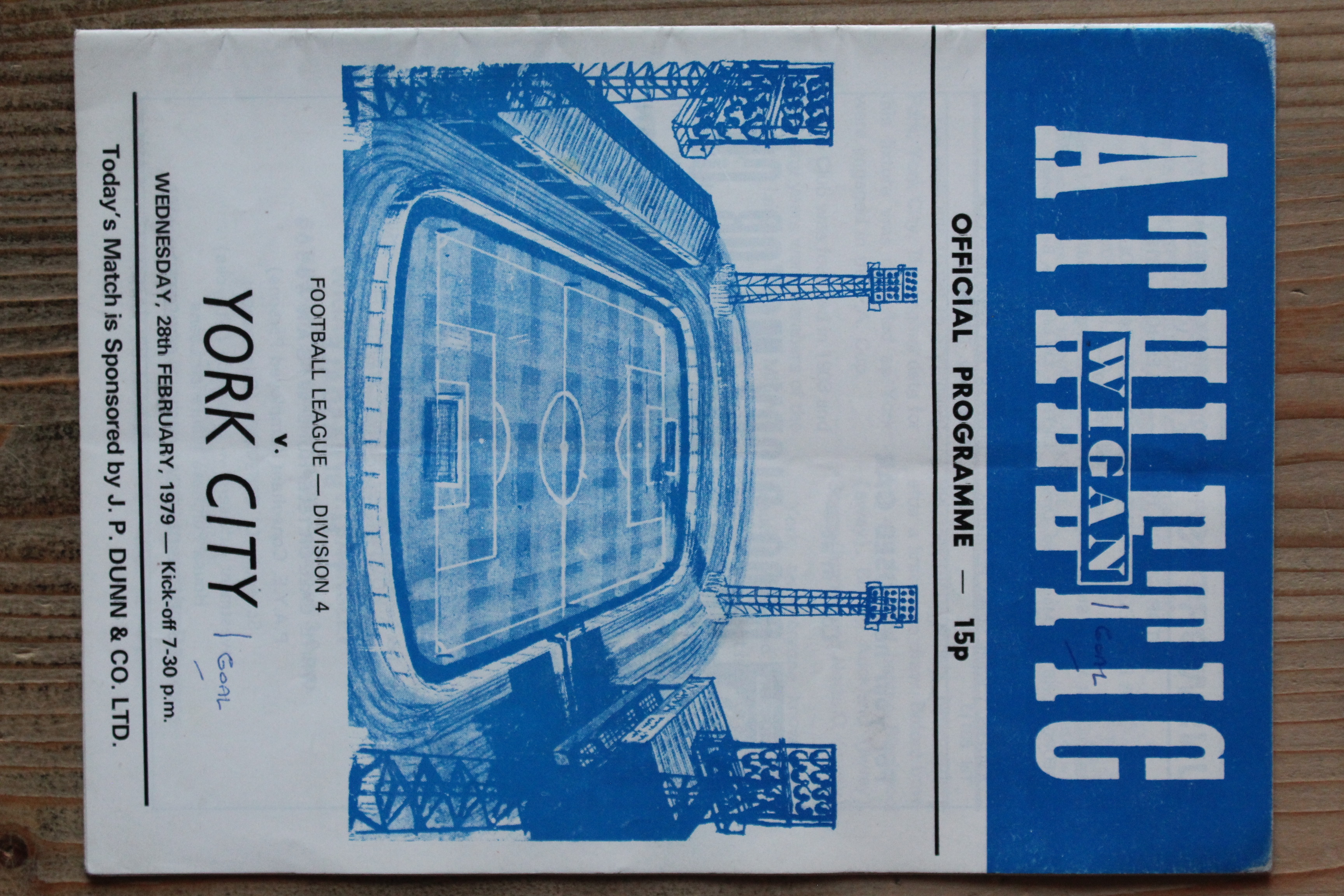Wigan Athletic FC v York City FC