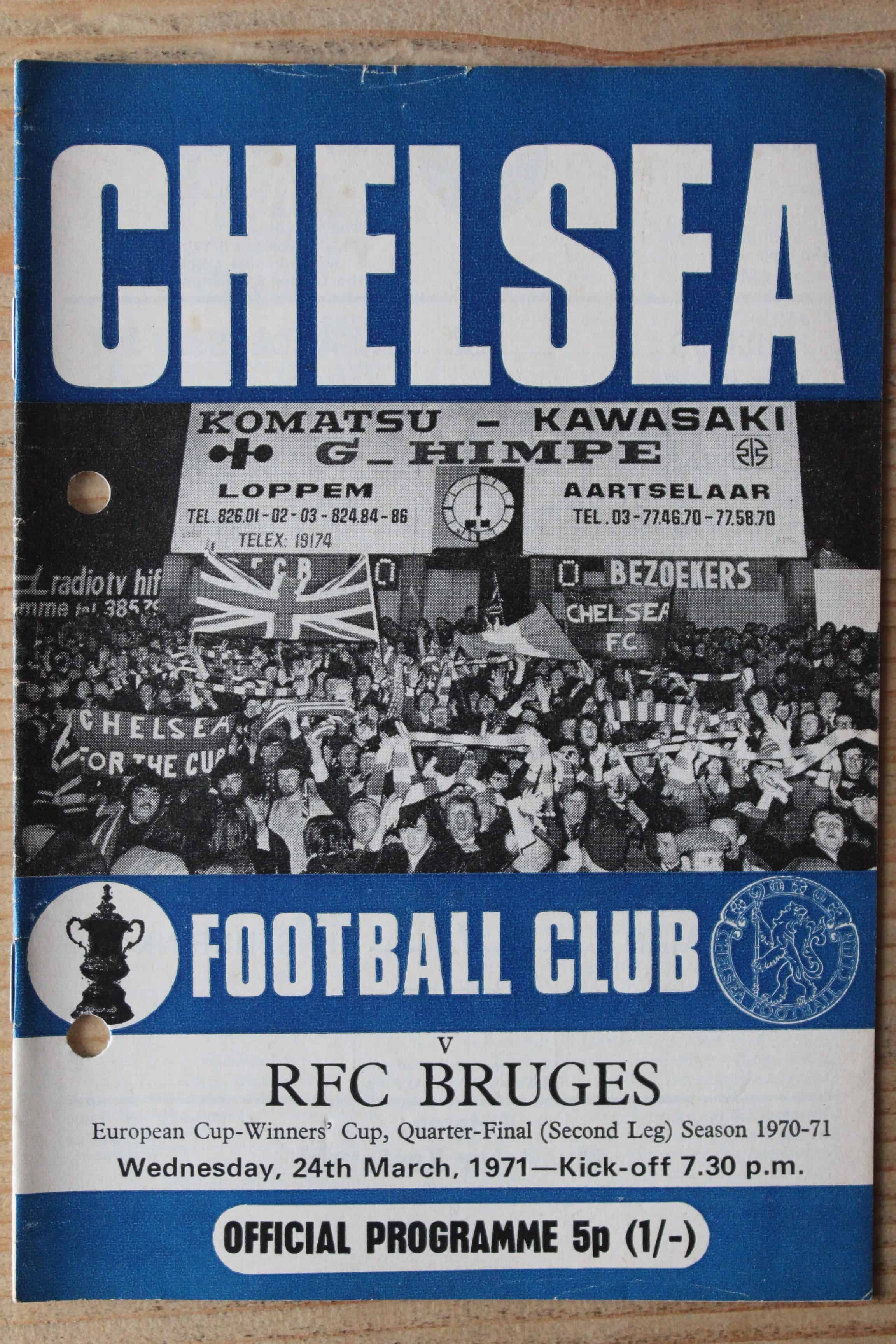 Chelsea FC v RFC Bruges