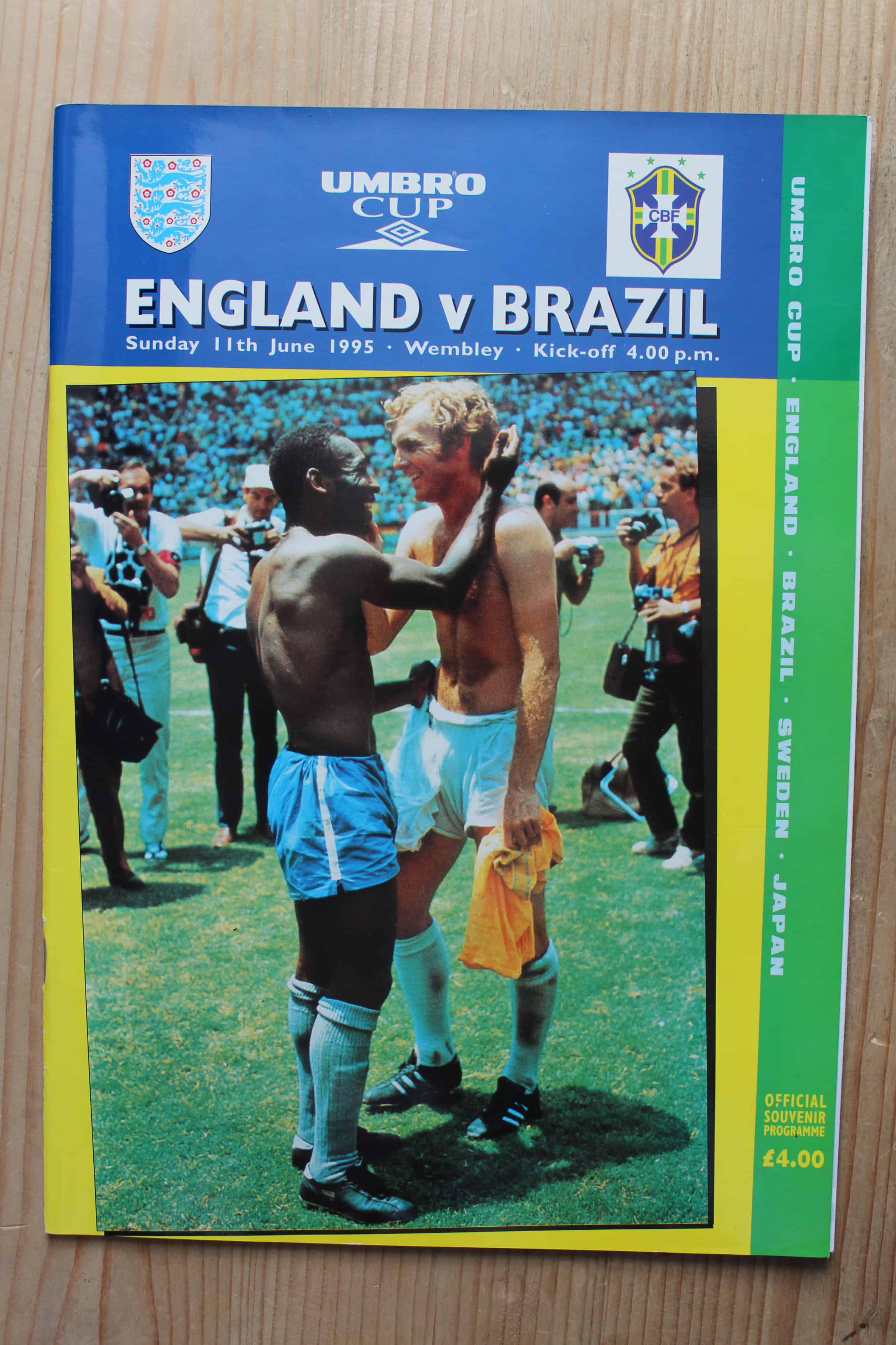 England v Brazil