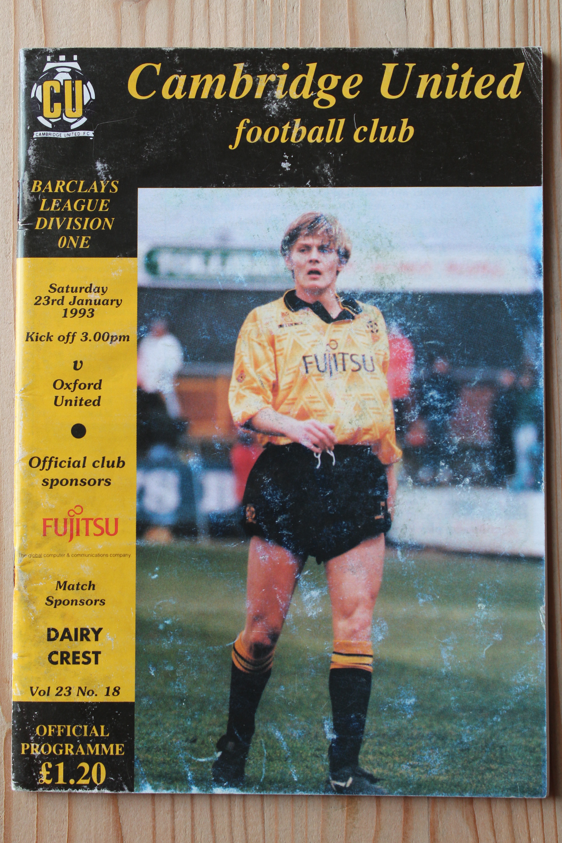 Cambridge United FC v Oxford United FC