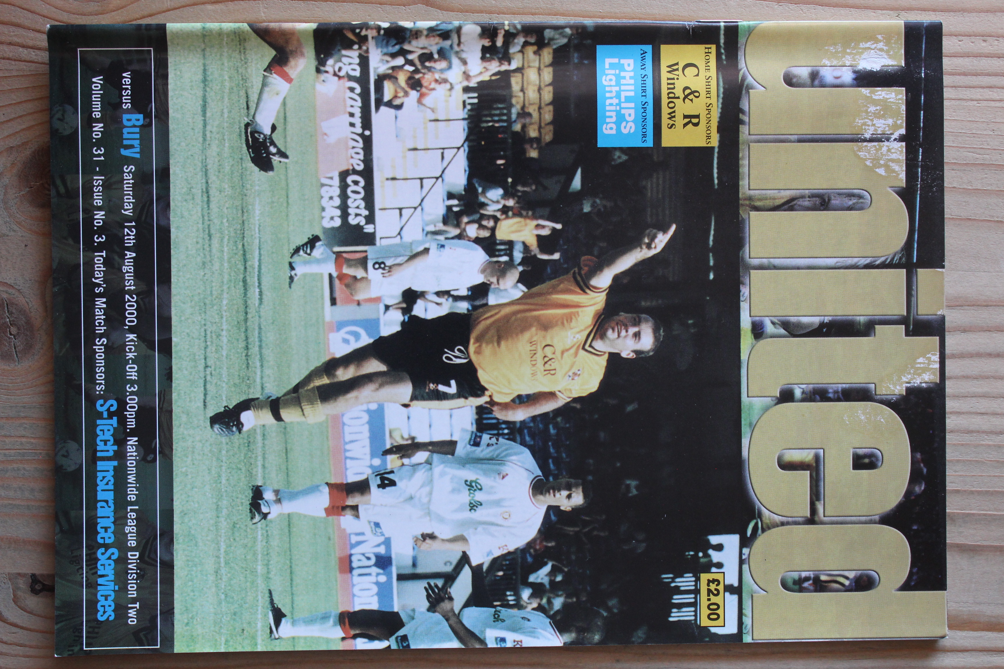 Cambridge United FC v Bury FC