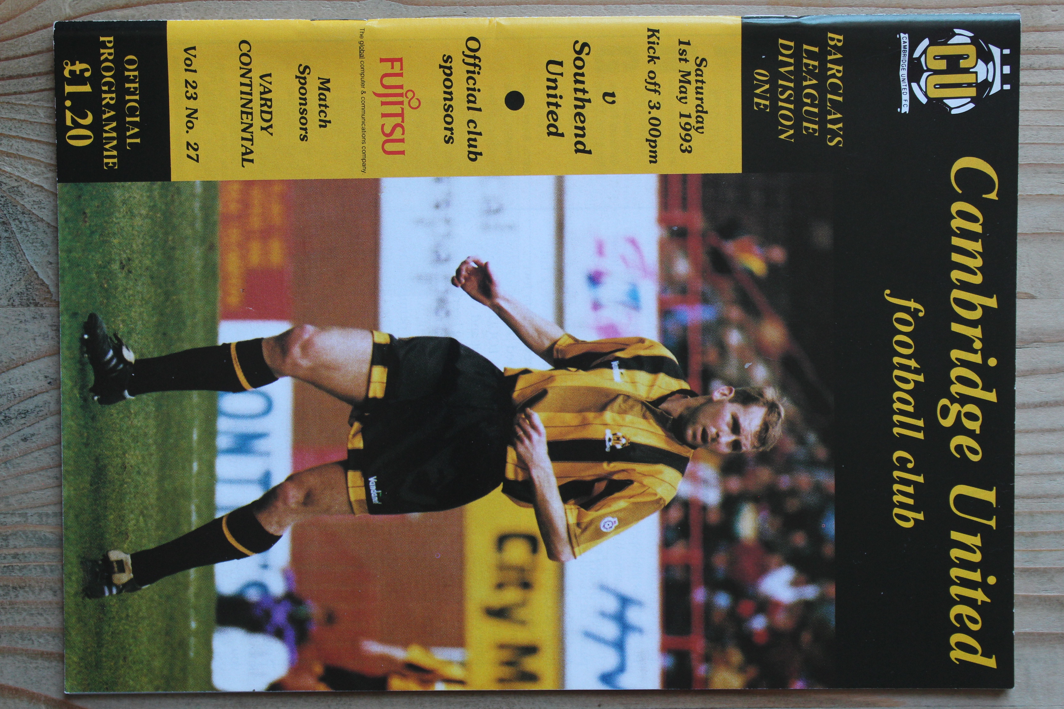 Cambridge United FC v Southend United FC