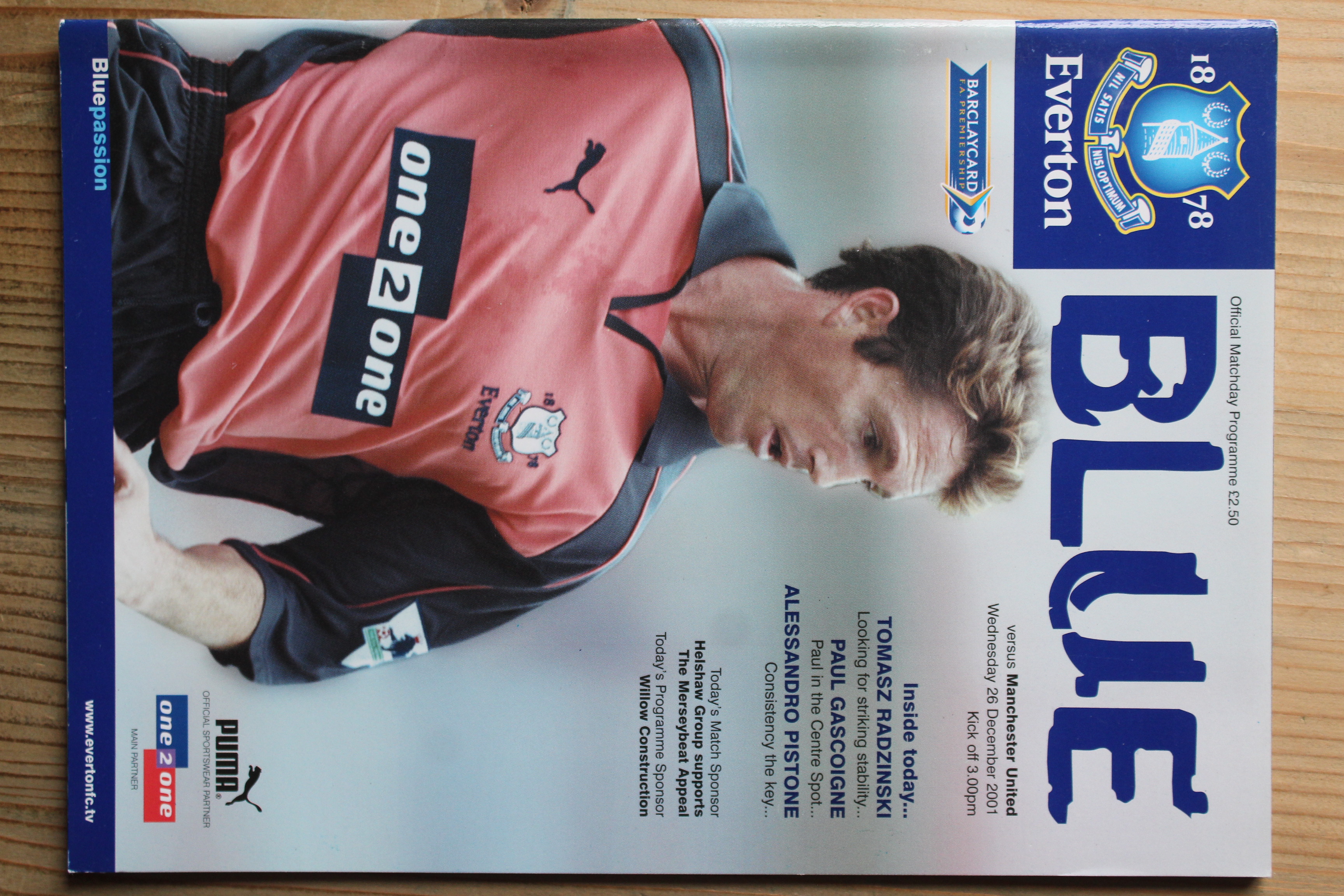 Everton FC v Manchester United FC