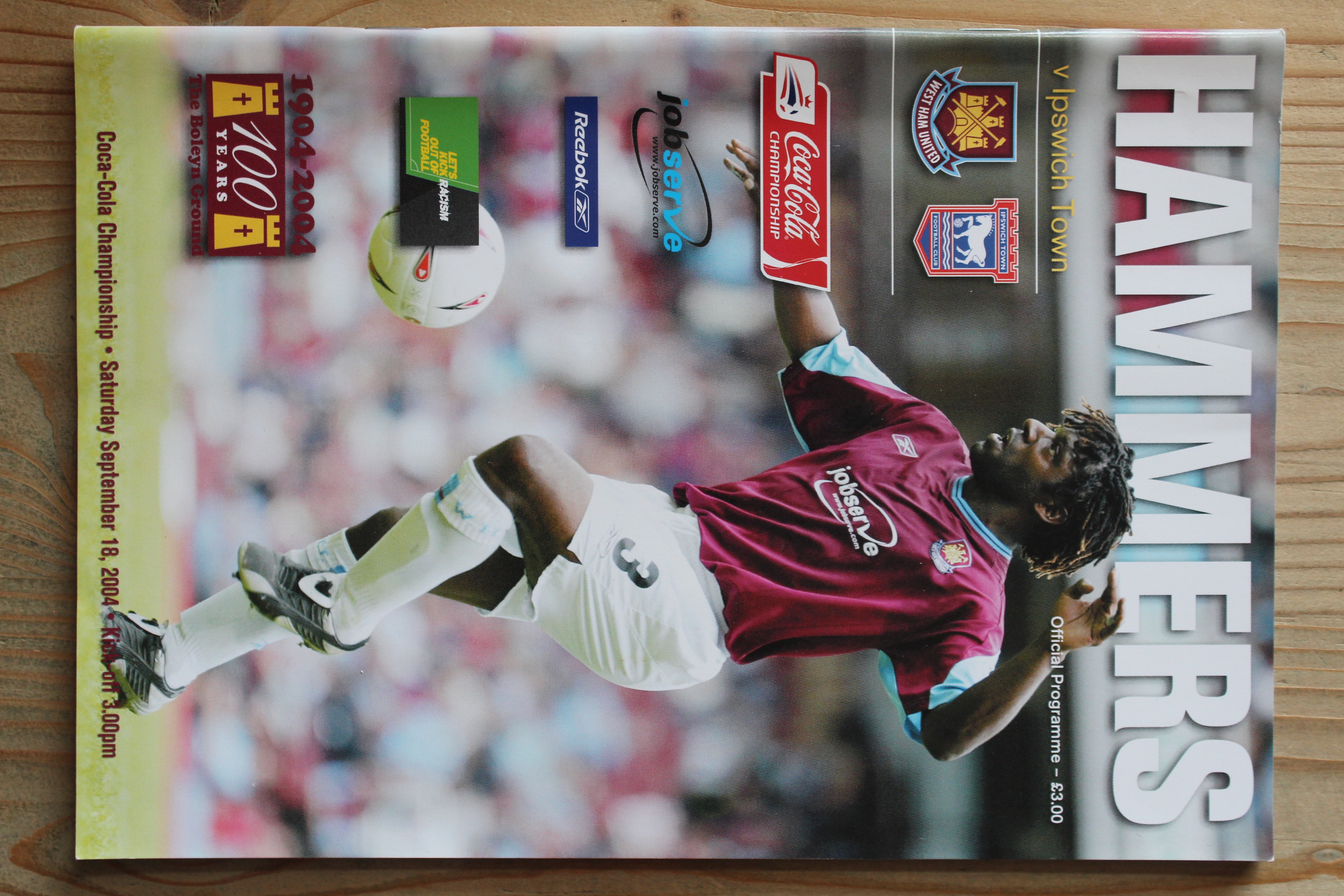 West Ham United FC v Ipswich Town FC