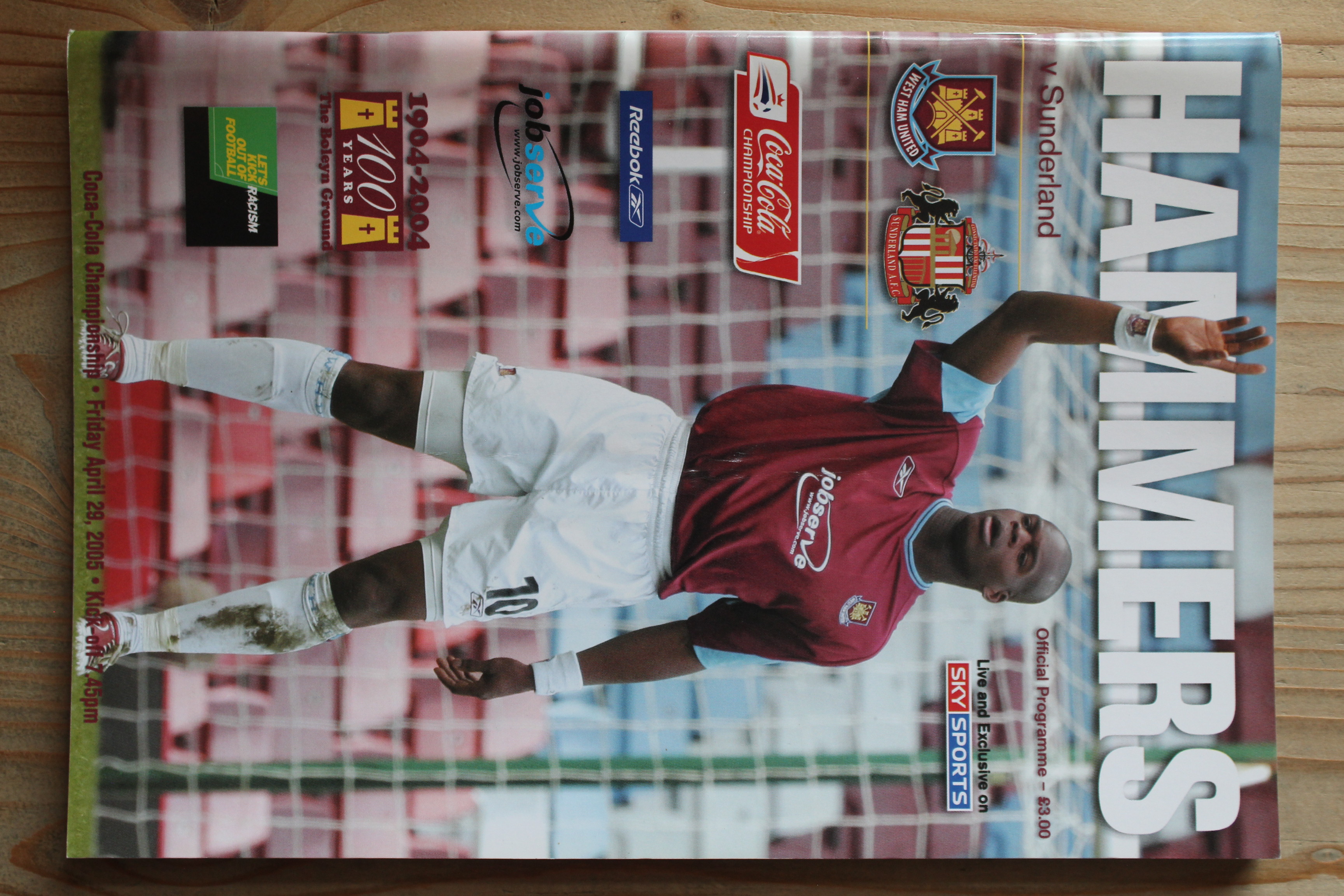 West Ham United FC v Sunderland FC