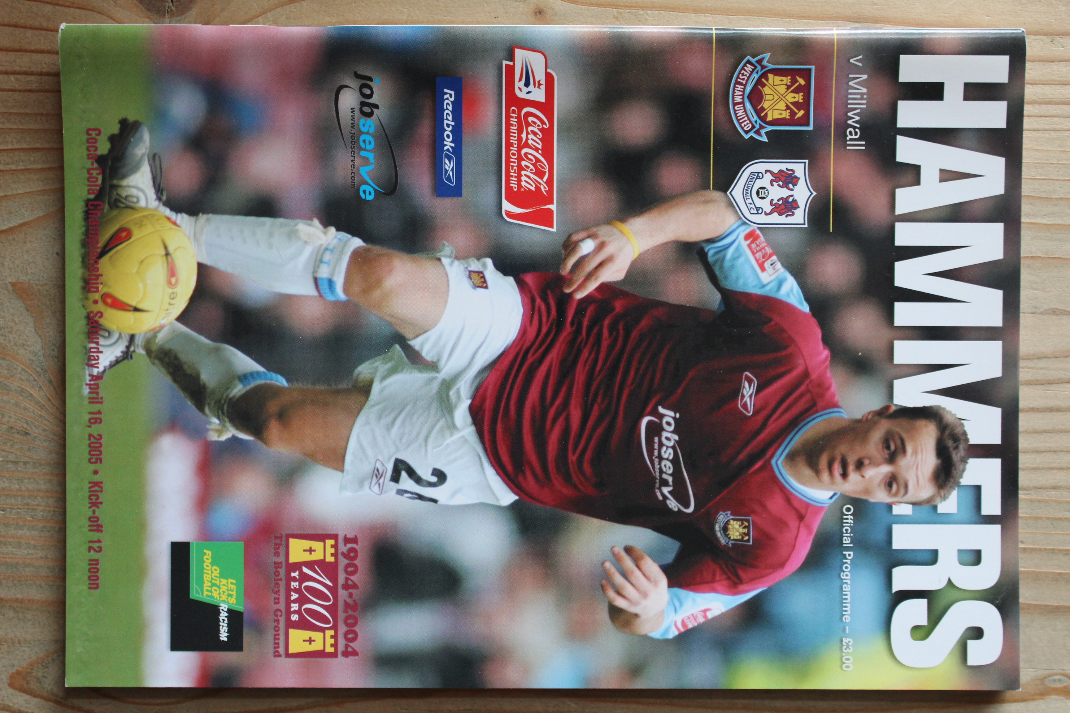 West Ham United FC v Millwall FC