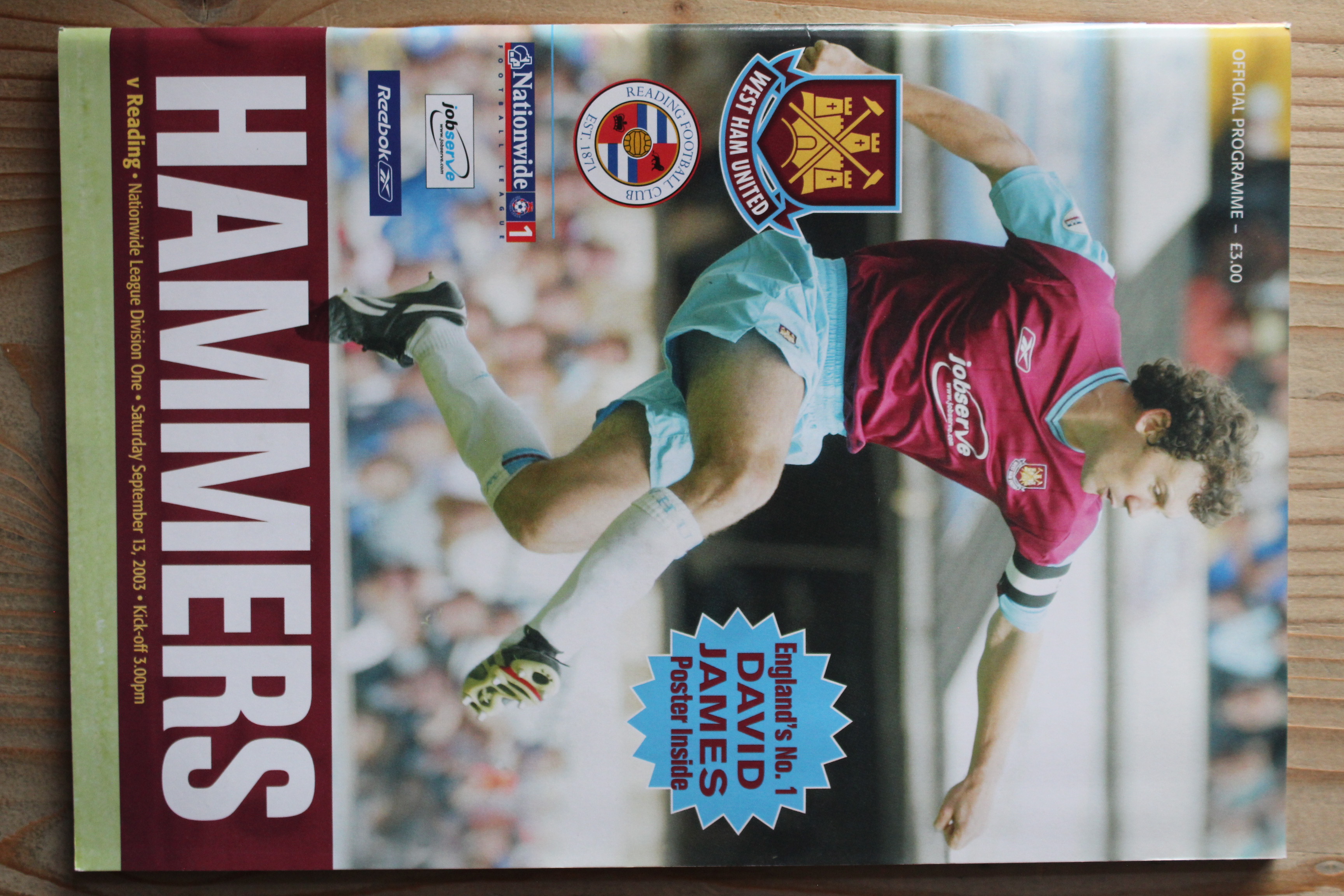 West Ham United FC v Reading FC