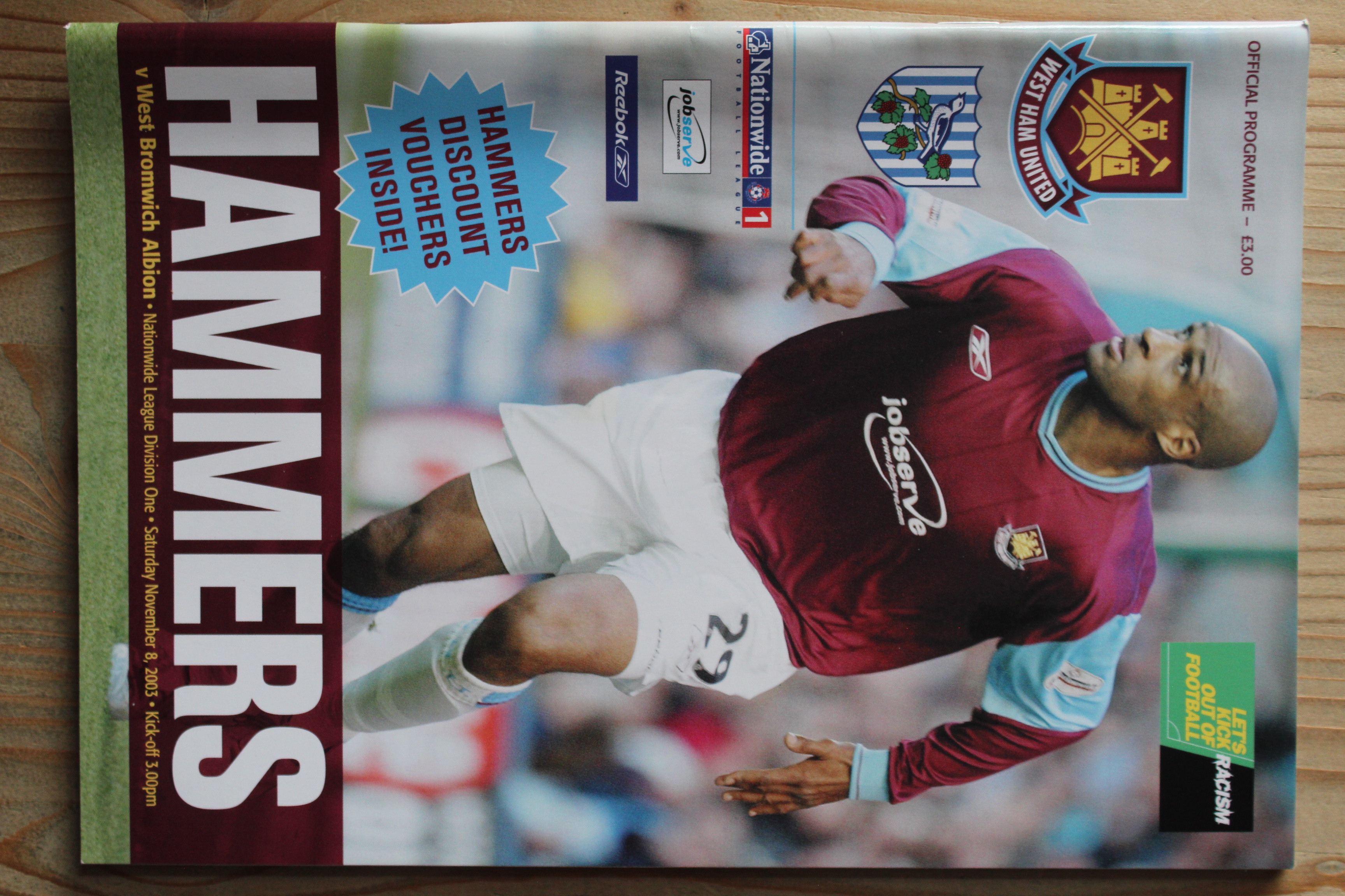 West Ham United FC v West Bromwich Albion FC 